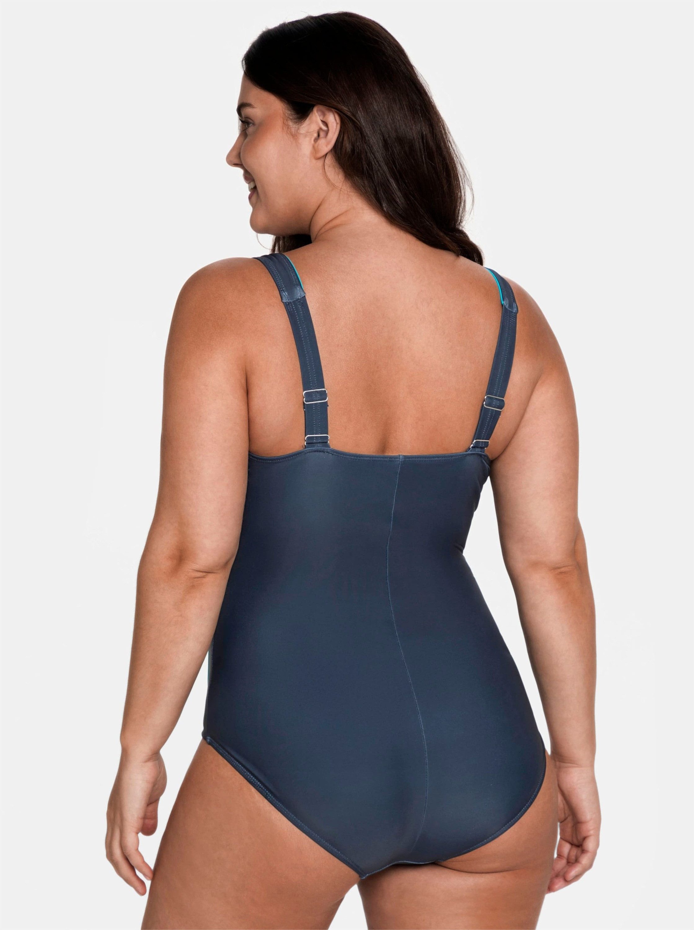 Sheego Badeanzug Badeanzug (1-St) günstig online kaufen