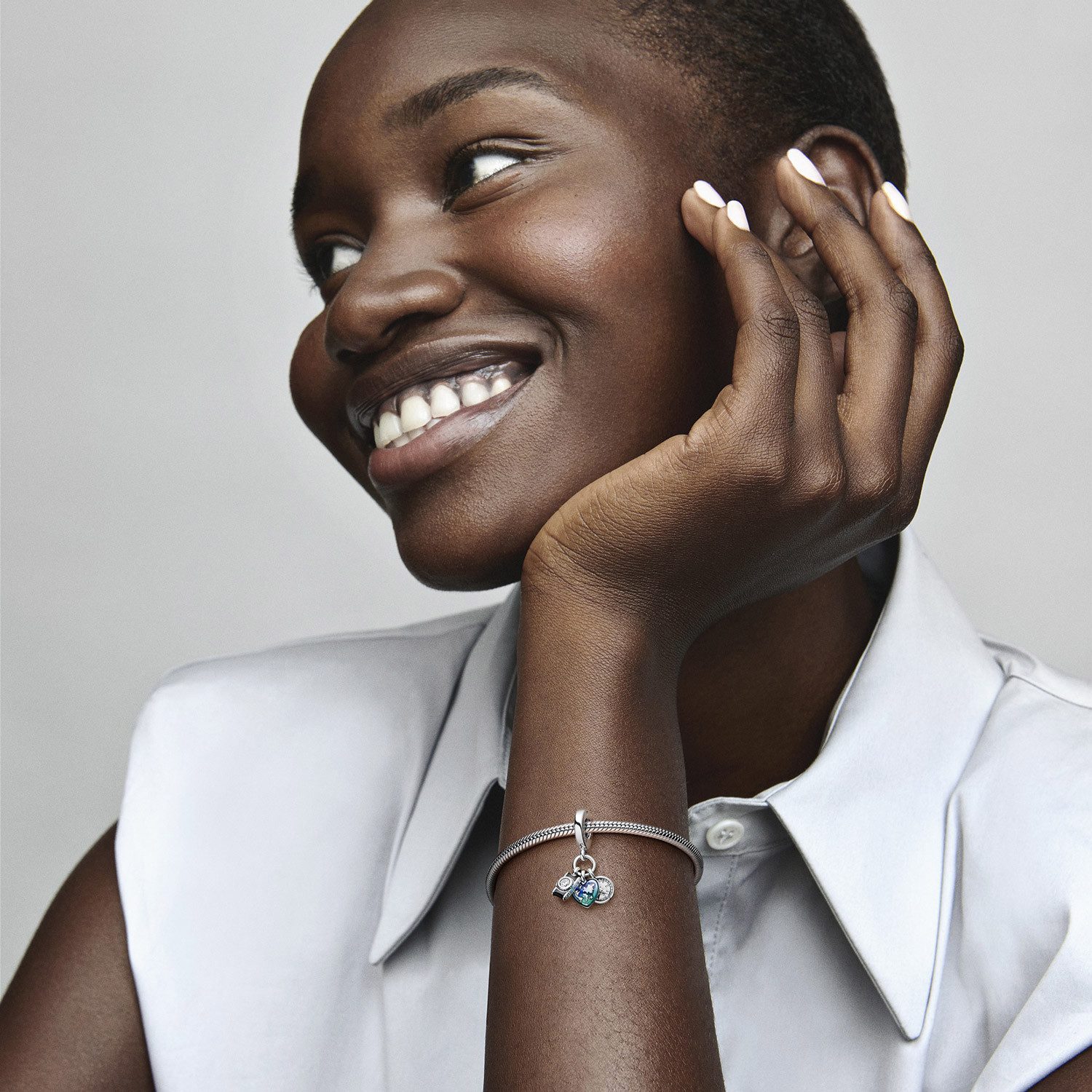 Pandora Kettenanhänger Charm-Kamera, & Kompass