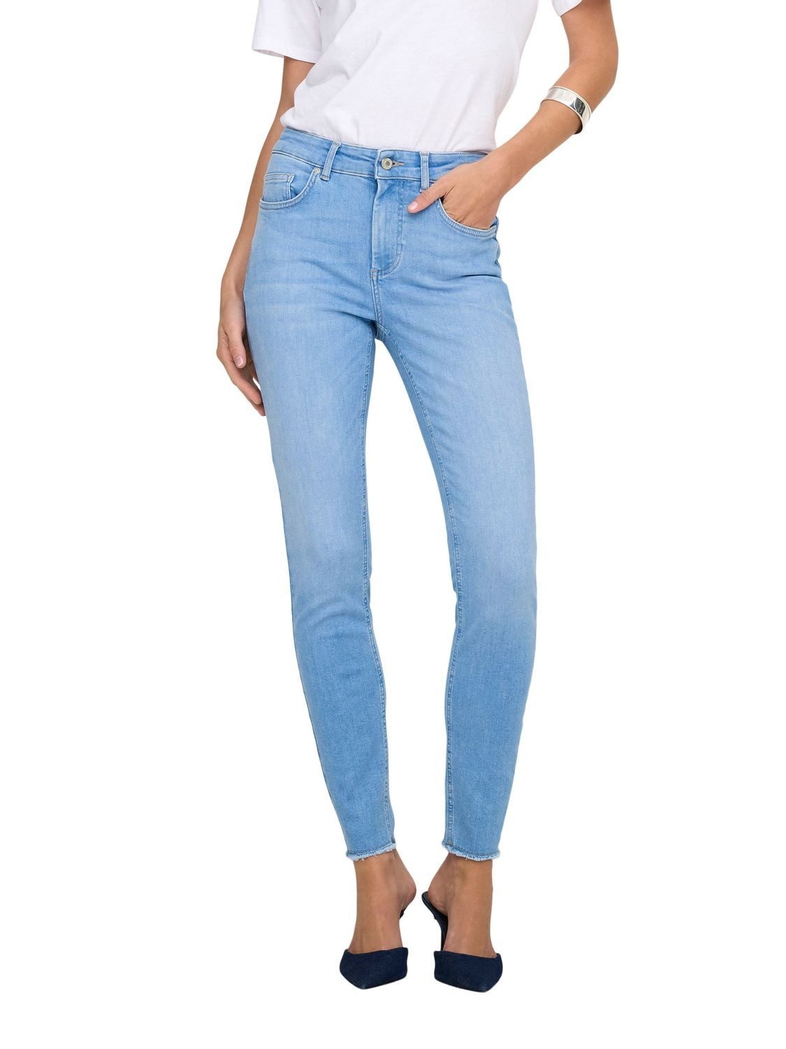 Skinny-fit-Jeans ONLBLUSH MID SK ANK RW DNM