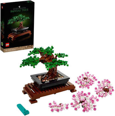 LEGO® Konstruktionsspielsteine Bonsai Baum (10281), LEGO® Creator Expert, (878 St), Made in Europe