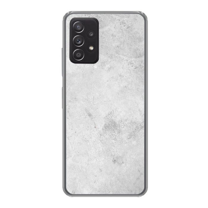 MuchoWow Handyhülle Marmor - Textur - Grau - Marmoroptik Handyhülle Telefonhülle Samsung Galaxy A33