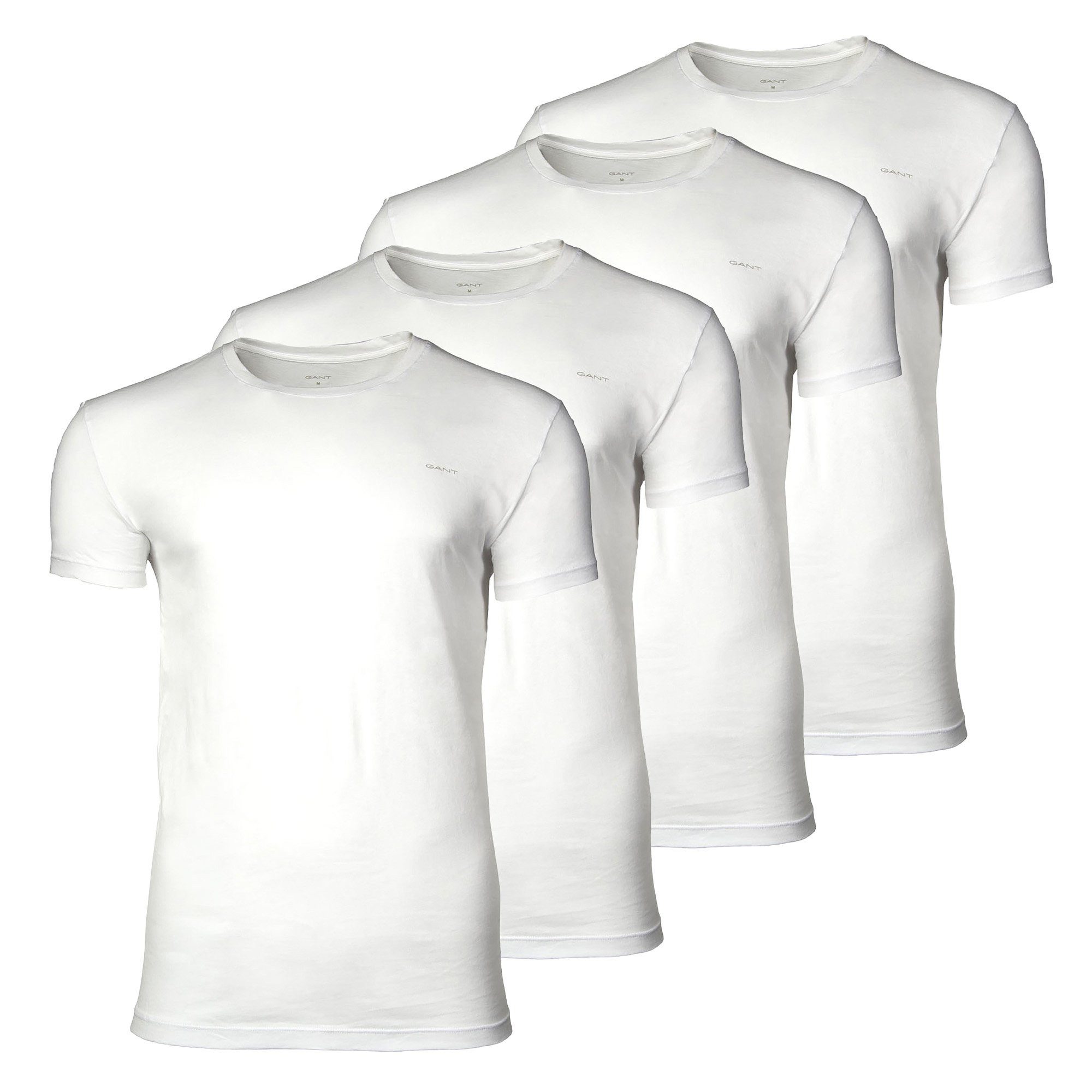 T-Shirt Herren T-Shirt 4er Pack Baumwolle