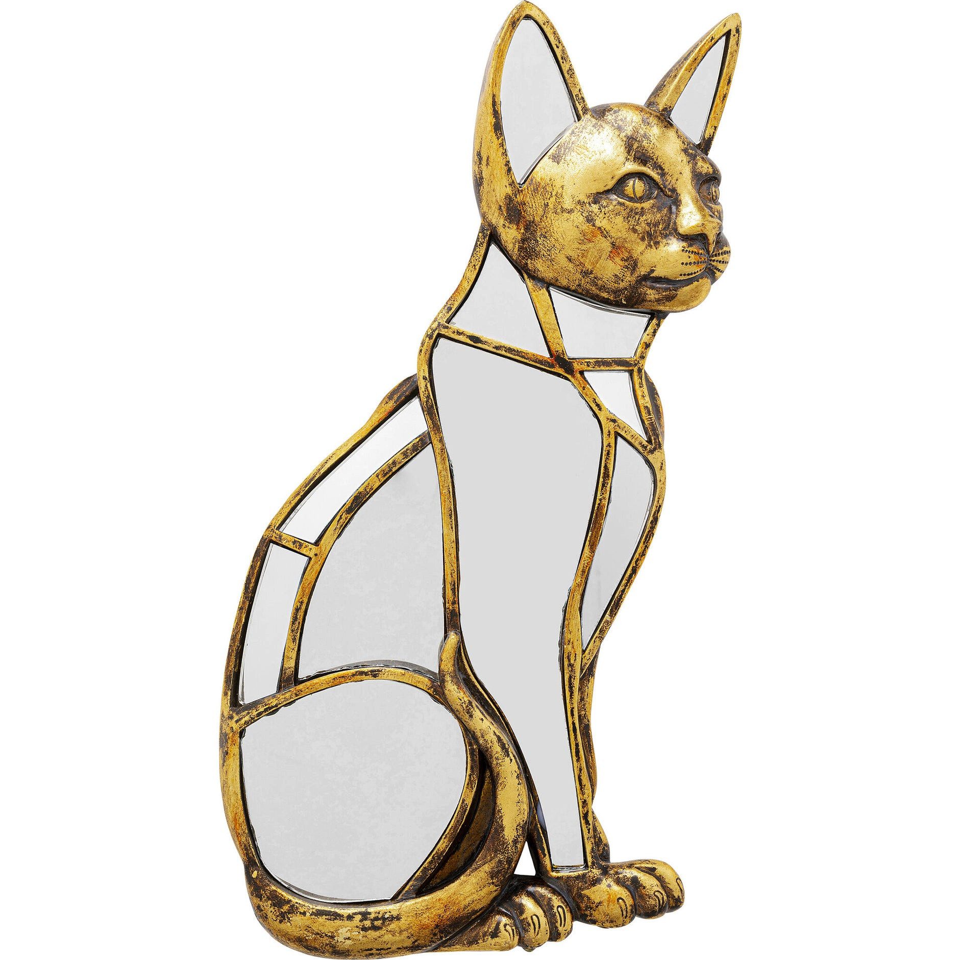 Kare Design Wanddekoobjekt Cat Mirror (1 St)