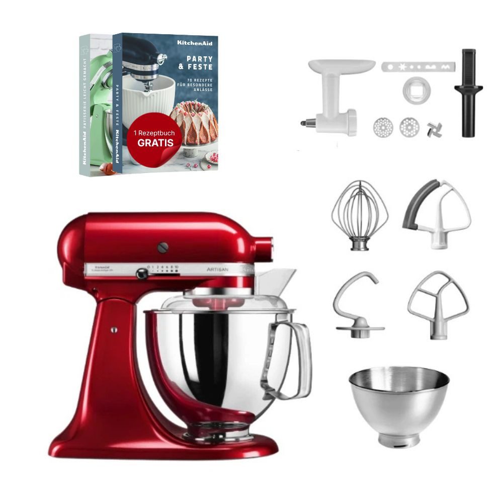 KitchenAid Küchenmaschine KitchenAid 4,8 L 5KSM175 Artisan Küchenmaschine Cookielover