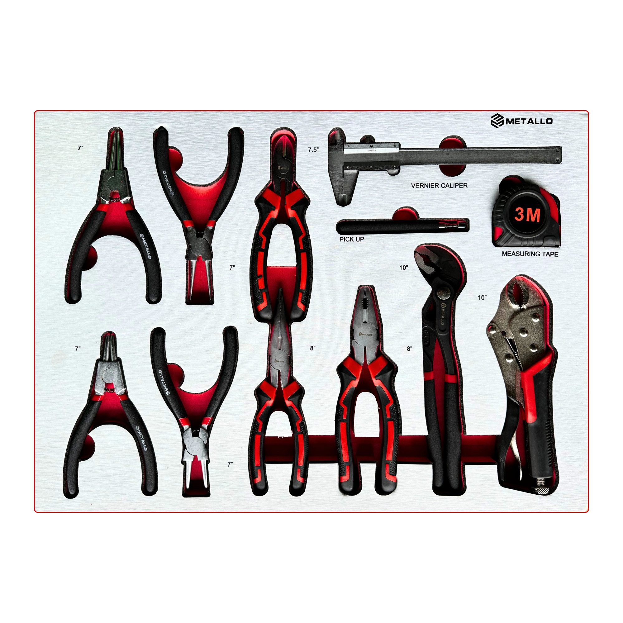 Toolcar Werkzeugwagen Toolcar Metallo Jumbo Pro 13 Rot Werkstattwagen Werkzeugwagen