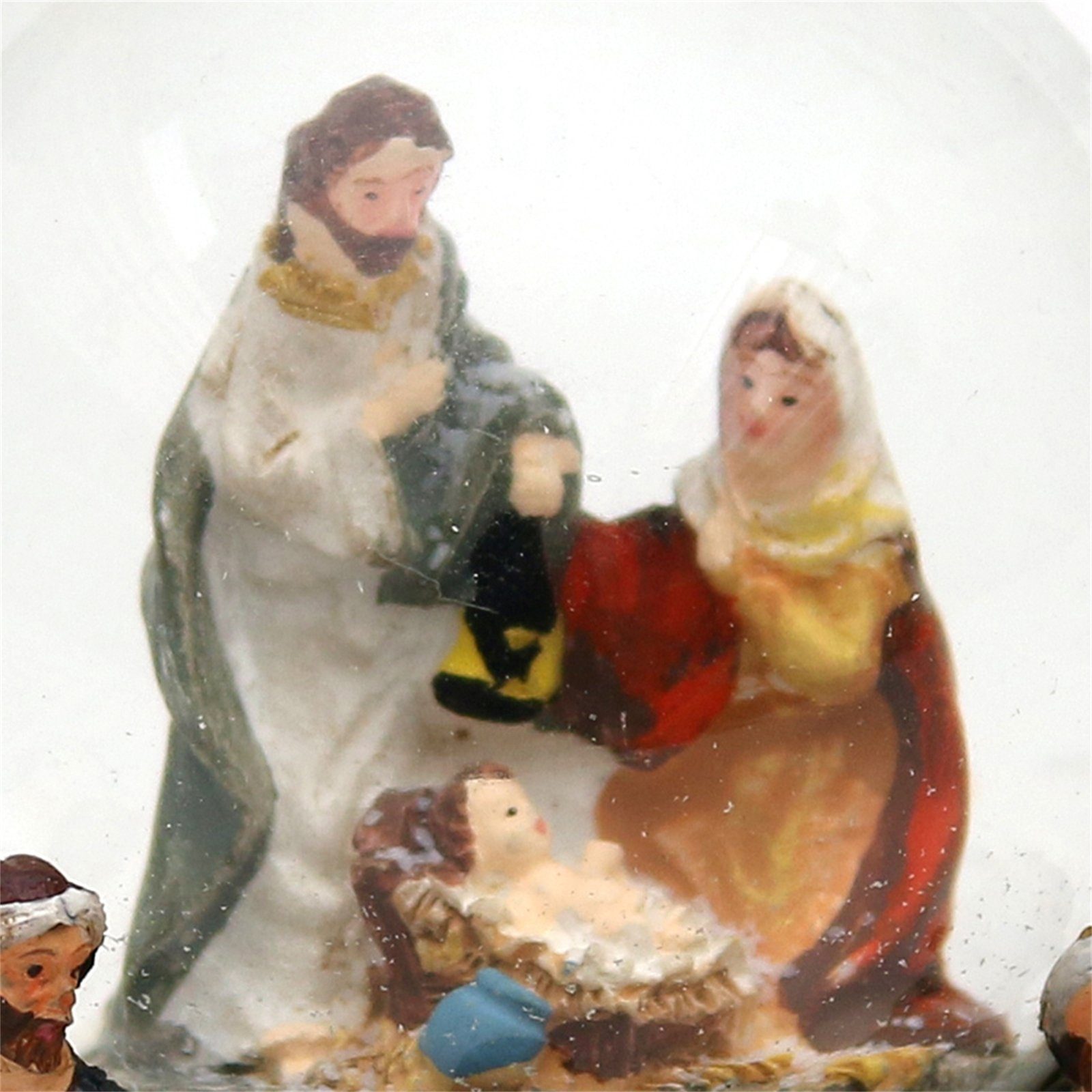 SIGRO Weihnachtsfigur Schneekugel, Stück 2-fach 1 sortiert, (1 St)