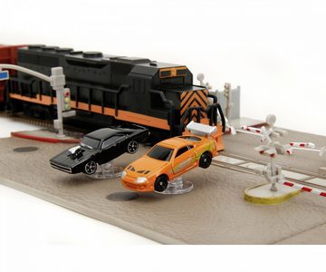 JADA Modellauto Jada Modellauto Hollywood R. Fast & Furious Nano Train Scene Diorama 2