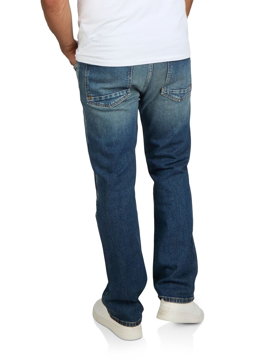 riverso Straight-Jeans Herren Jeanshose RIVEddy Regular Fit Denim Hose mit Stretch – Bild 2 von 4