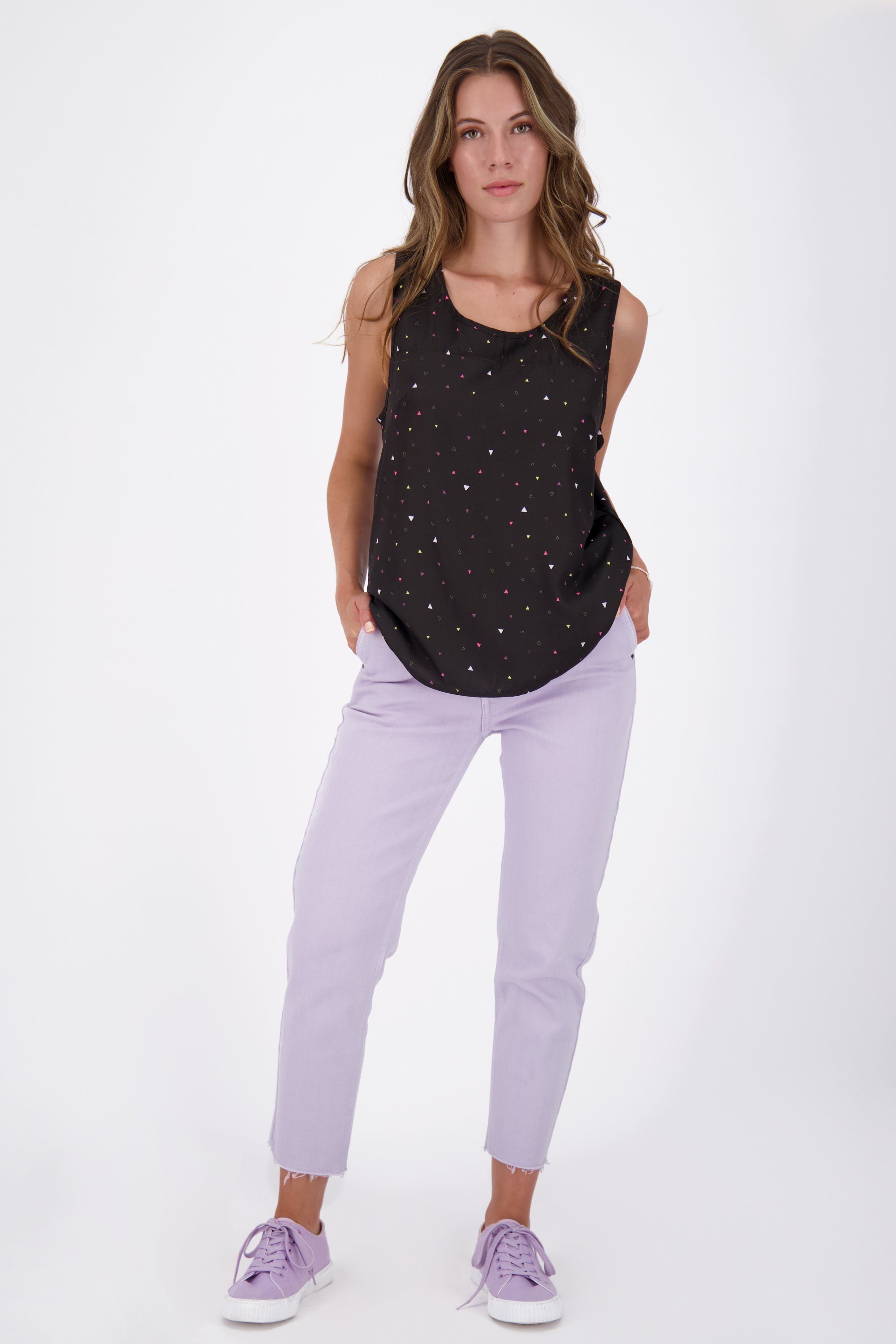 Kickin GiuliaAK Kurzarmbluse, Kurzarmbluse B Blouse moonless & Bluse Alife Damen