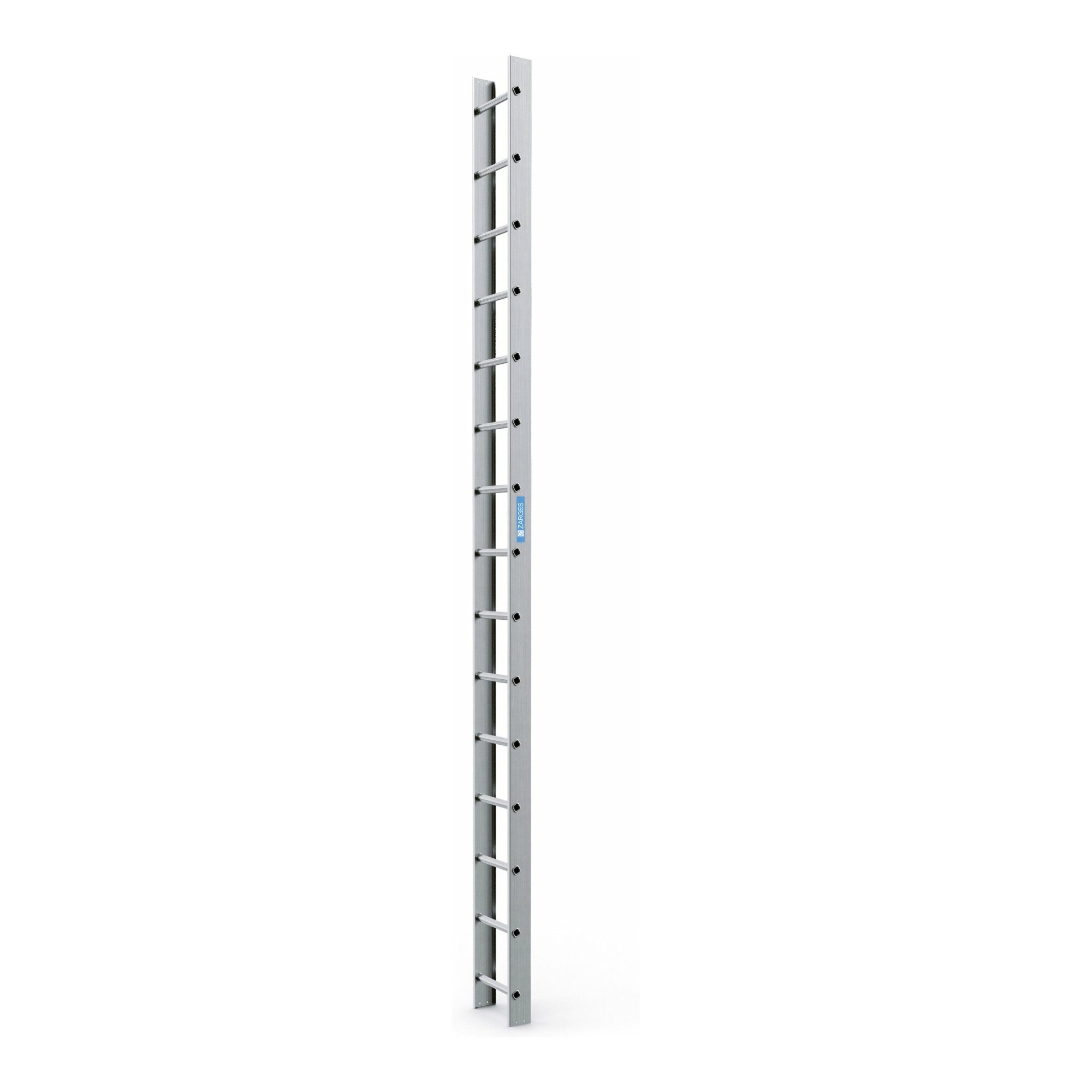 Zarges Dachleiter ZARGES Dachleiter 4.2 m Alu natur 15 Sprossen