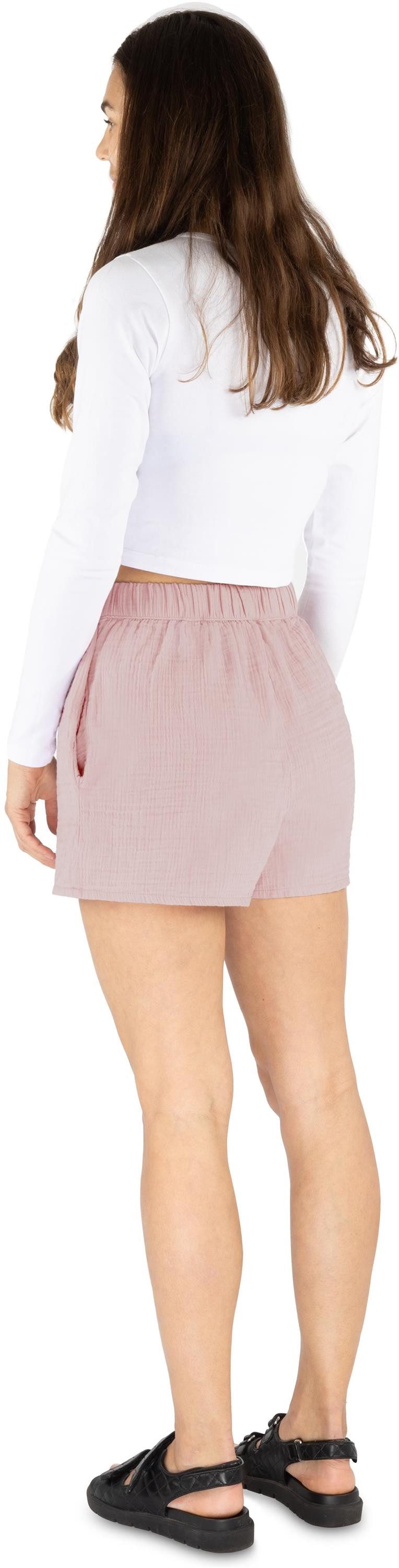 Janice Shorts Musselin Hosenrock Chios Lockere Sommer Shorts für Frauen