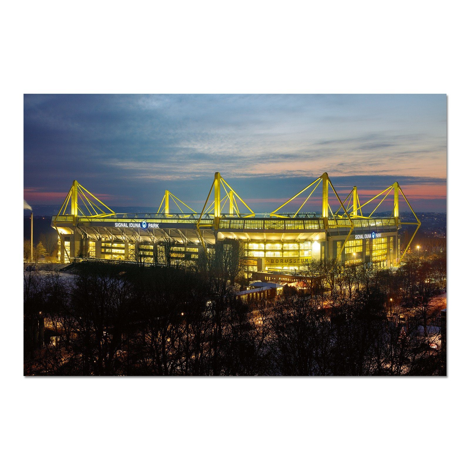 BVB Kunstdruck BVB-Kunstdruck SIGNAL IDUNA PARK 80x50 cm, Stadion (1 St) günstig online kaufen