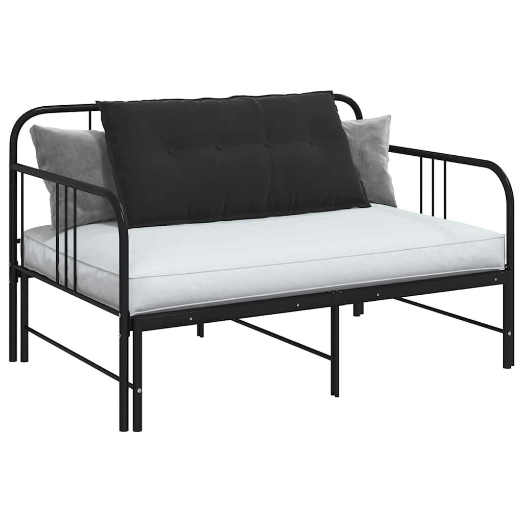 vidaXL Rückenkissen Rückenkissen Schwarz 100 x 50 cm Cordstoff, 1-tlg.