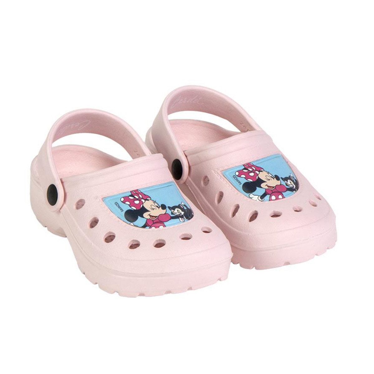 Disney Minnie Mouse Clogs Leichte Freizeitschuhe & Gartenschuhe für Outdoor & Zuhause Sandale