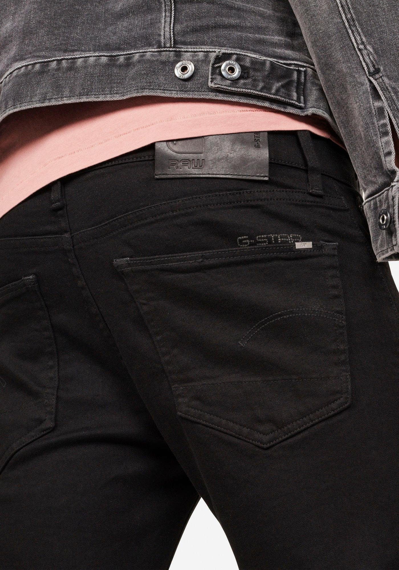 G-STAR Slim-fit-Jeans 3301 Slim mit toller Waschung und Elasthan – Bild 4 von 5