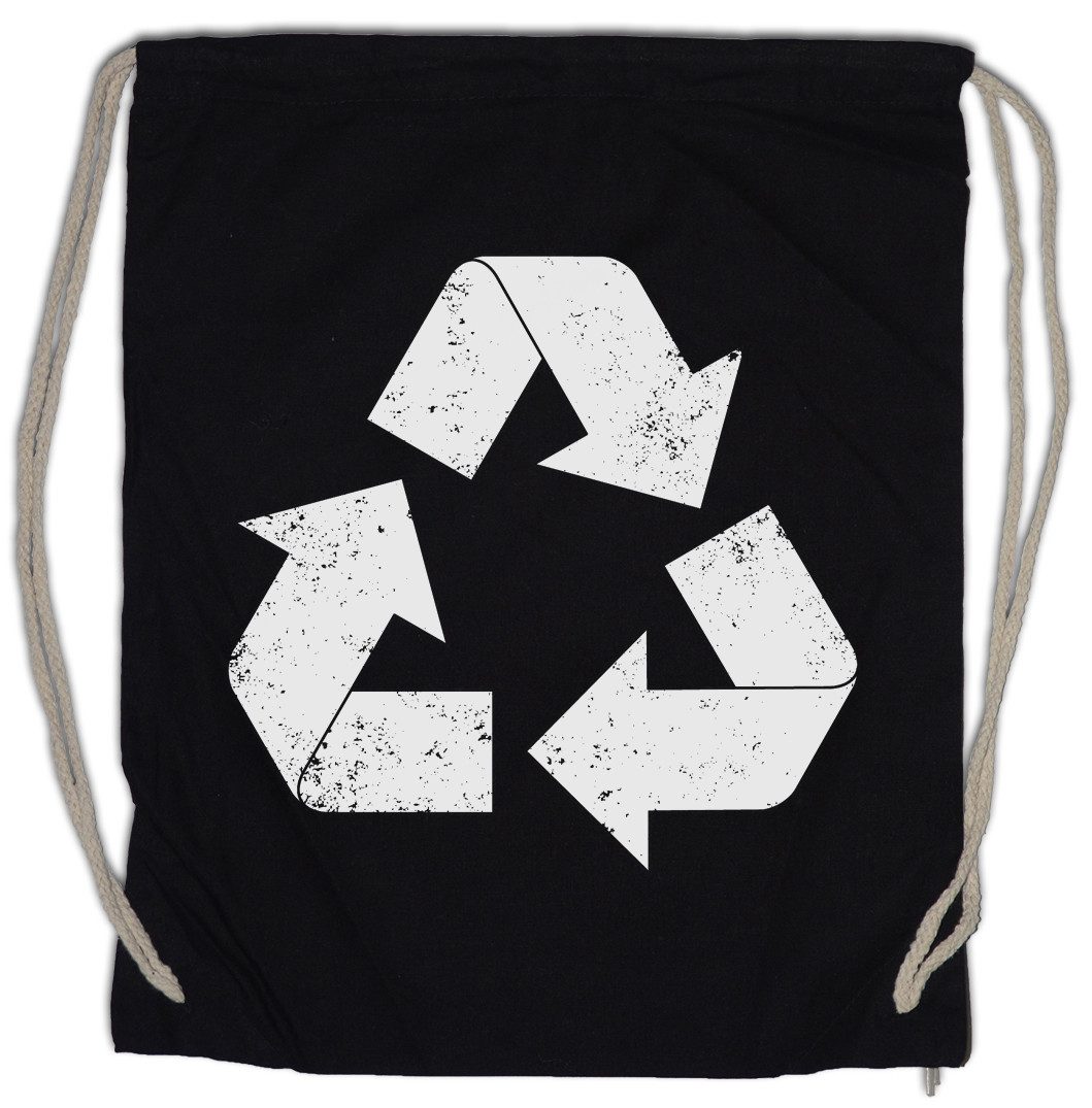 Turnbeutel Black Vintage Recycle Logo Turnbeutel Big Sheldon Bang Nerd TV Theory