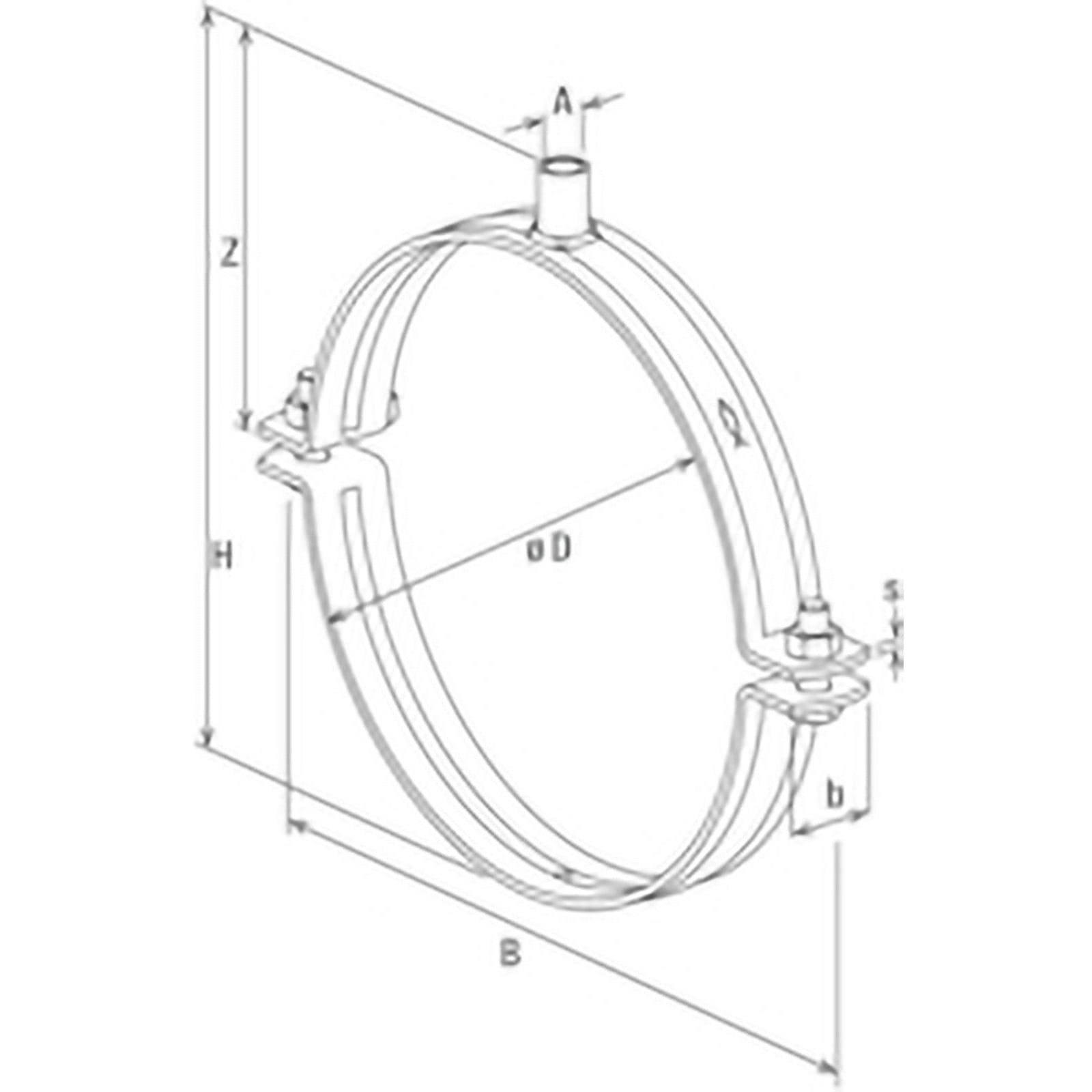 Fischer Dichtschelle Fischer Massivrohrschelle FRSMN 199-205 M12/M16 (10 Stk) - 570131