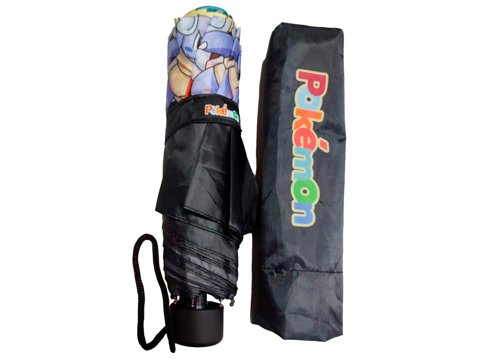 POKÉMON Taschenregenschirm Taschenschirm 52 cm Regenschirm faltbar – Bild 4 von 5