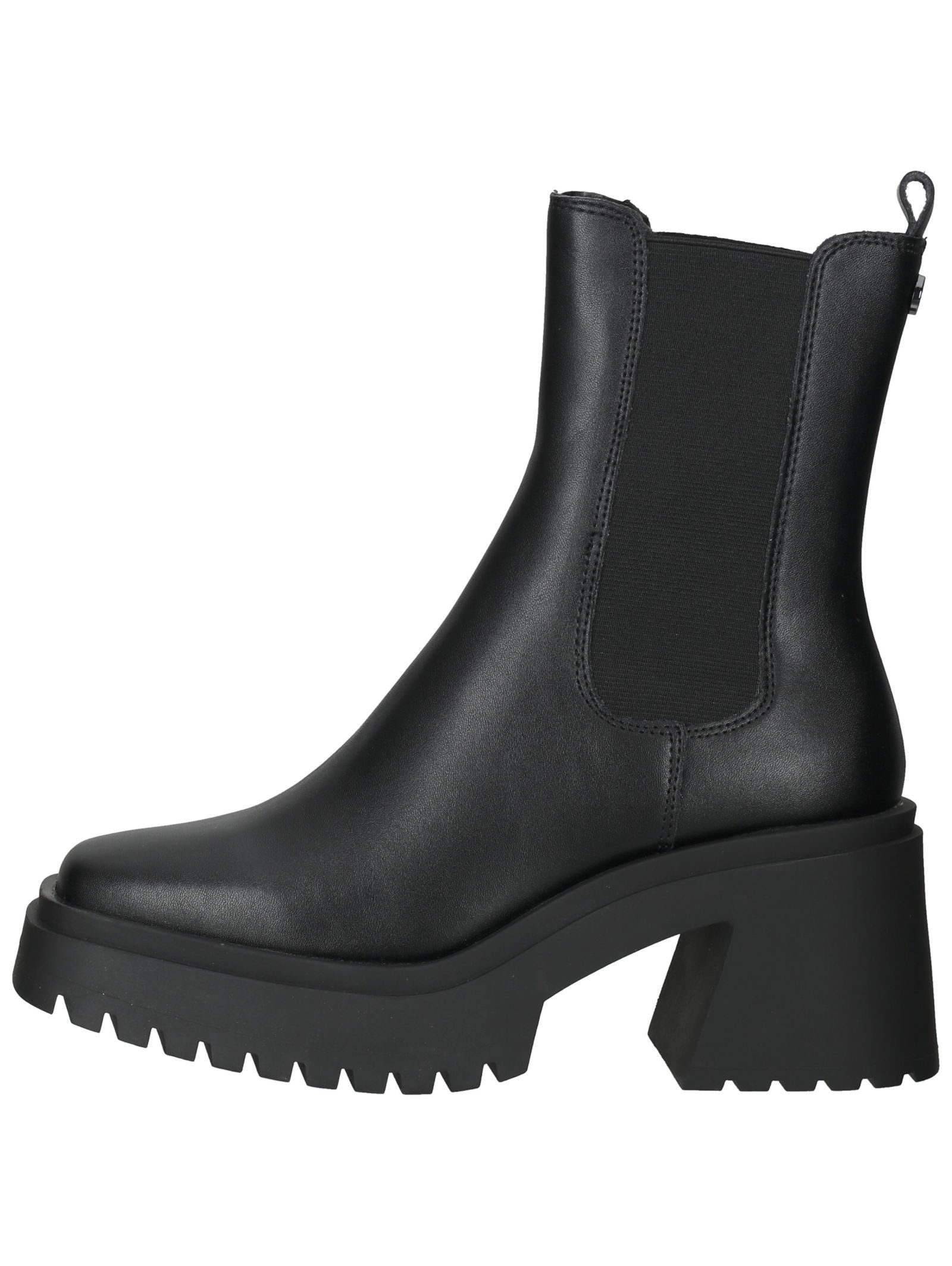 STEVE MADDEN STEVE MADDEN Stiefelette Leder/Textil High-Heel-Stiefelette