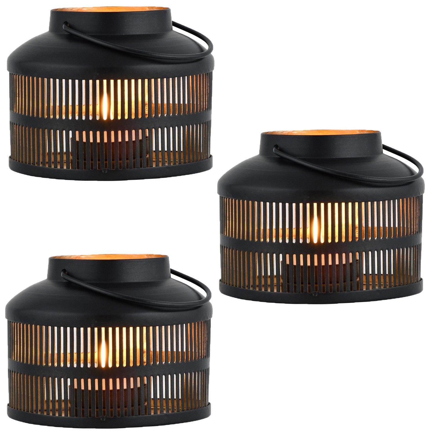 Marrakesch Orient & Mediterran Interior Teelichthalter 3er Set Skandinavisc günstig online kaufen