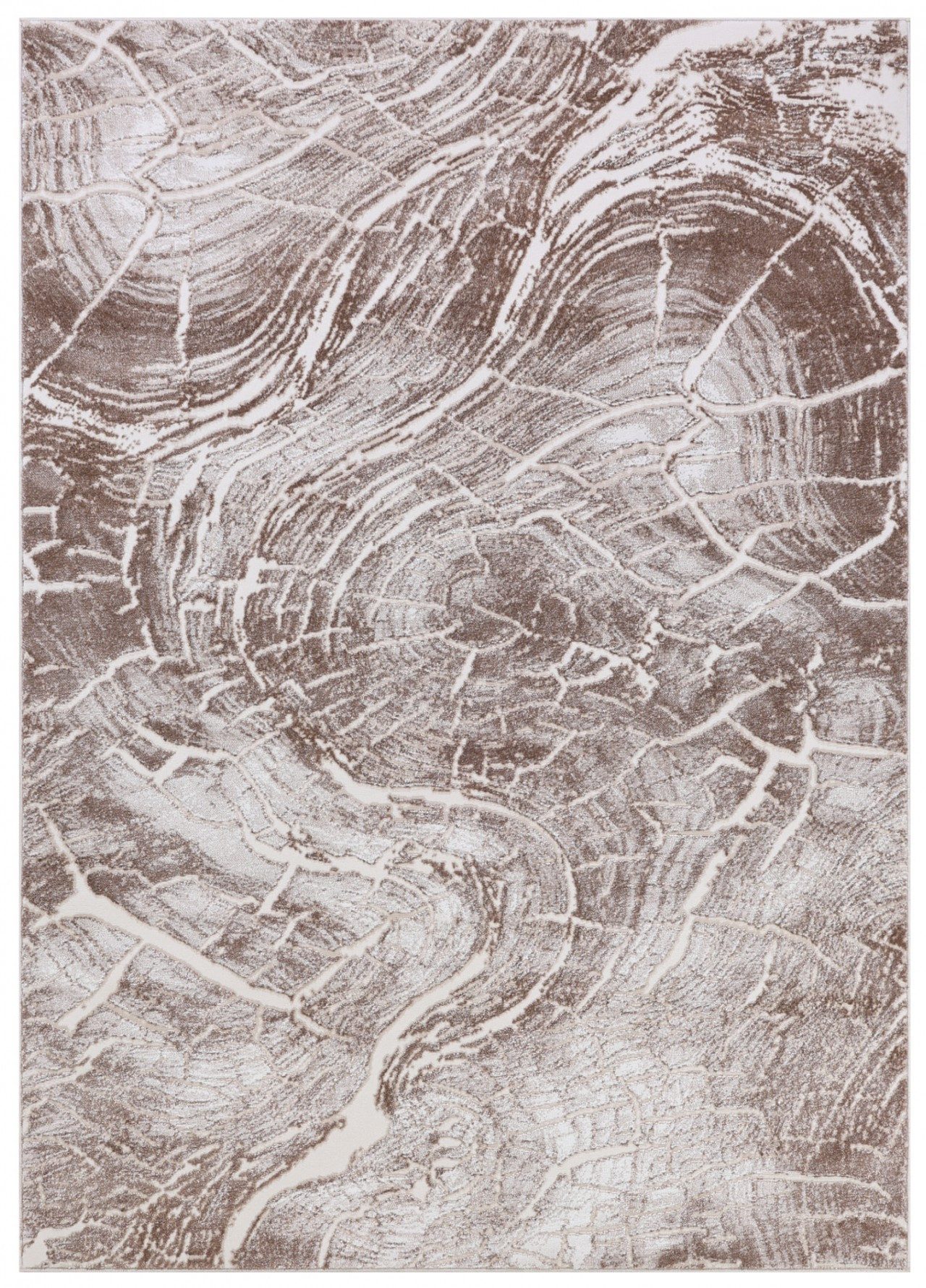 Mazovia Designteppich Abstrakt, Baumstamm Wohnzimmer, Schlafzimmer, günstig online kaufen