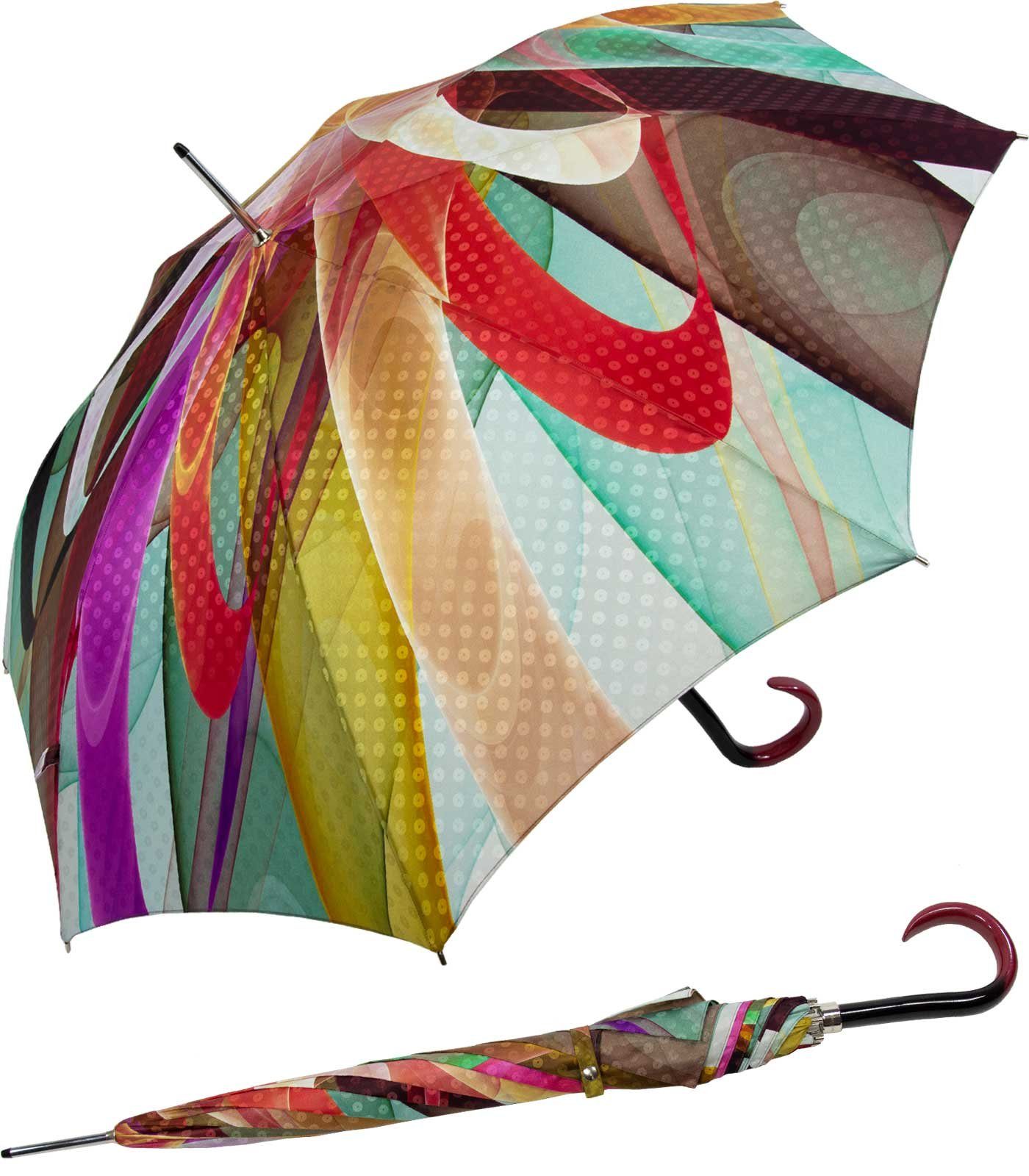 einzigartige doppler Farben edler, Langregenschirm Designs in Manufaktur-Regenschirm, handgearbeiteter MANUFAKTUR leuchtenden