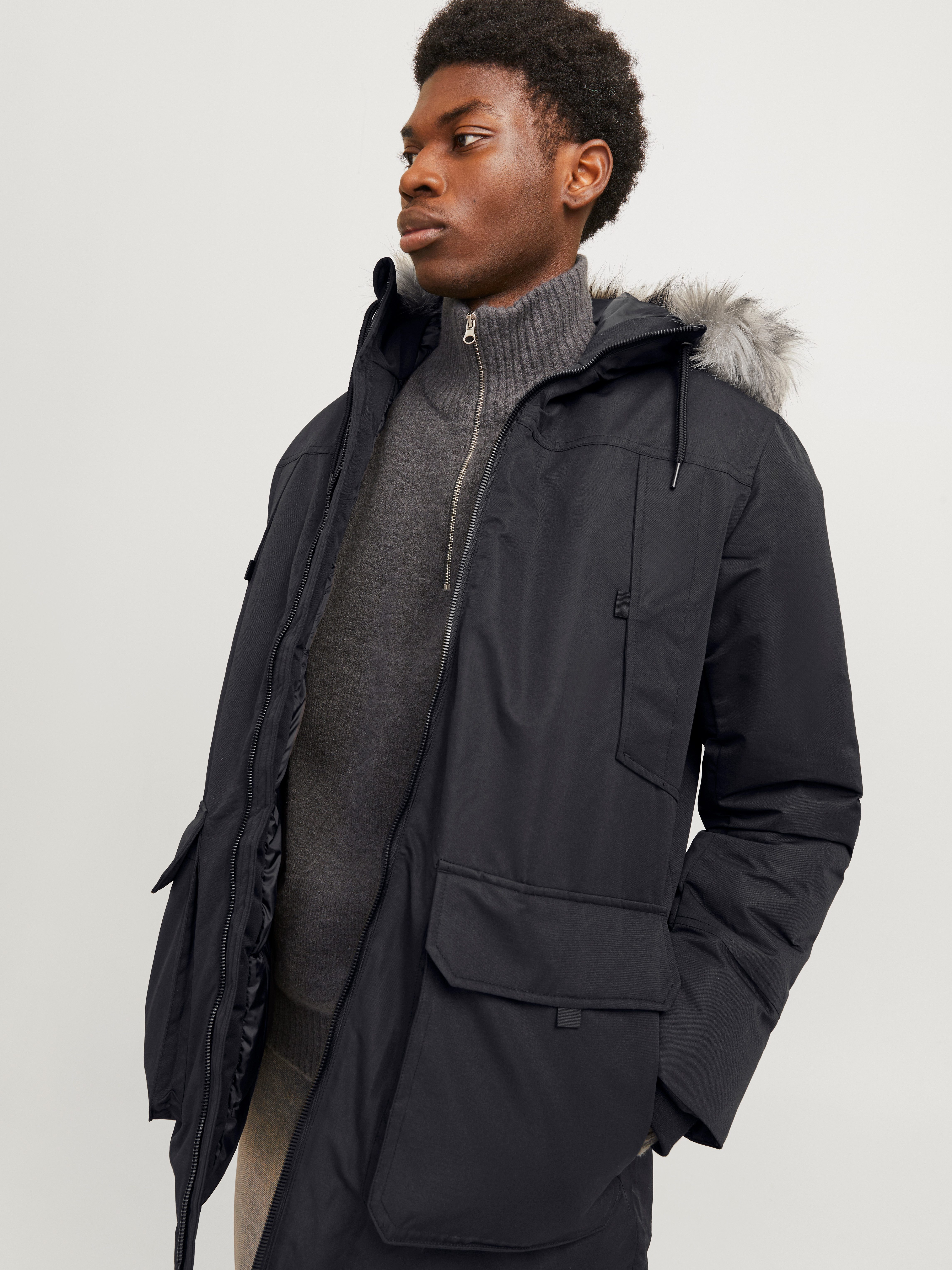 Jack & Jones Parka JJECONSTRUCT FAUX günstig online kaufen