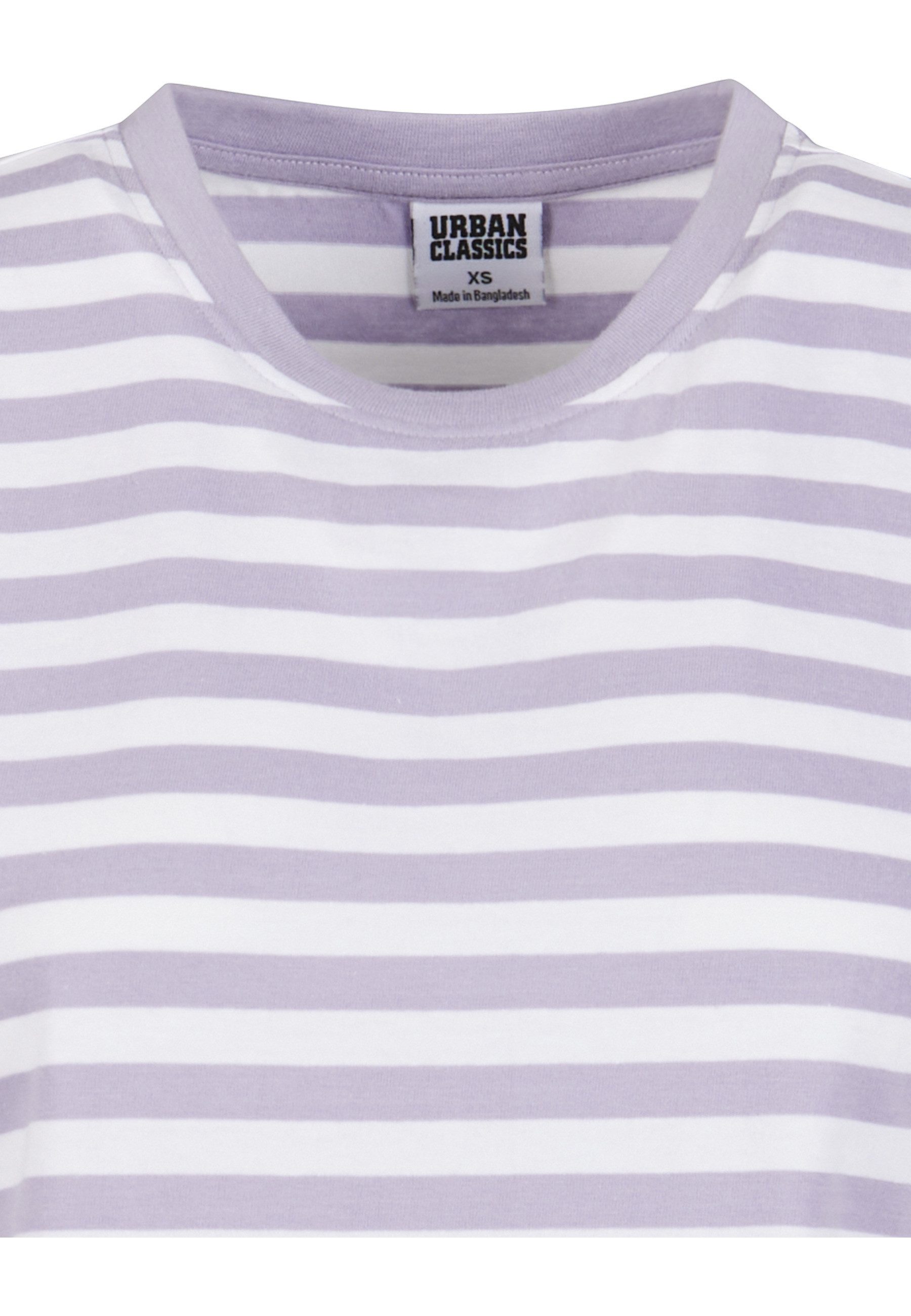 URBAN CLASSICS T-Shirt Urban Classics Damen Ladies Regular Striped Tee (1-t günstig online kaufen