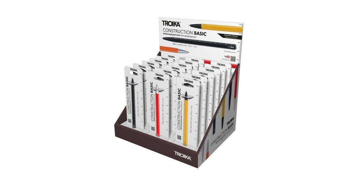 TROIKA Kugelschreiber 18XCONSTRUCTION BASIC