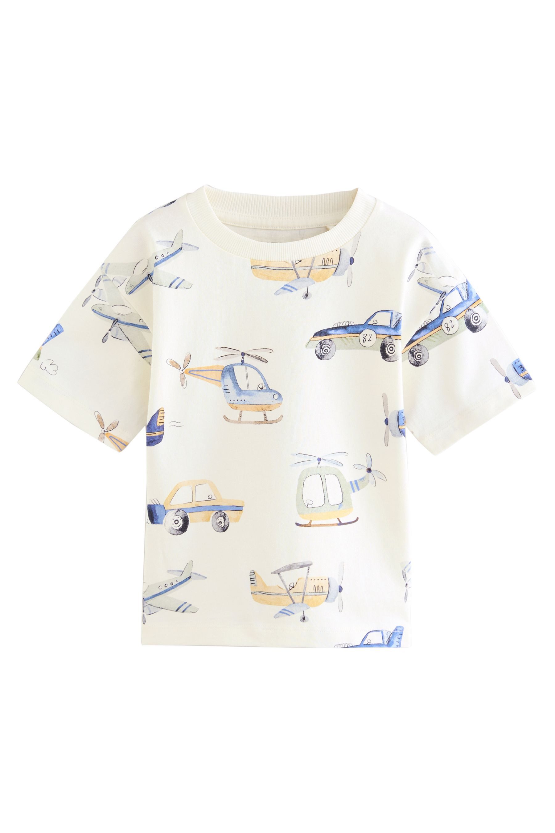 Next T-Shirt Kurzarm-T-Shirt mit durchgehendem Print günstig online kaufen