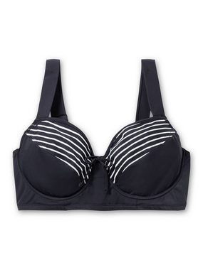Sheego Bügel-Bikini-Top Große Größen, mit Bügeln, im Streifen-Design