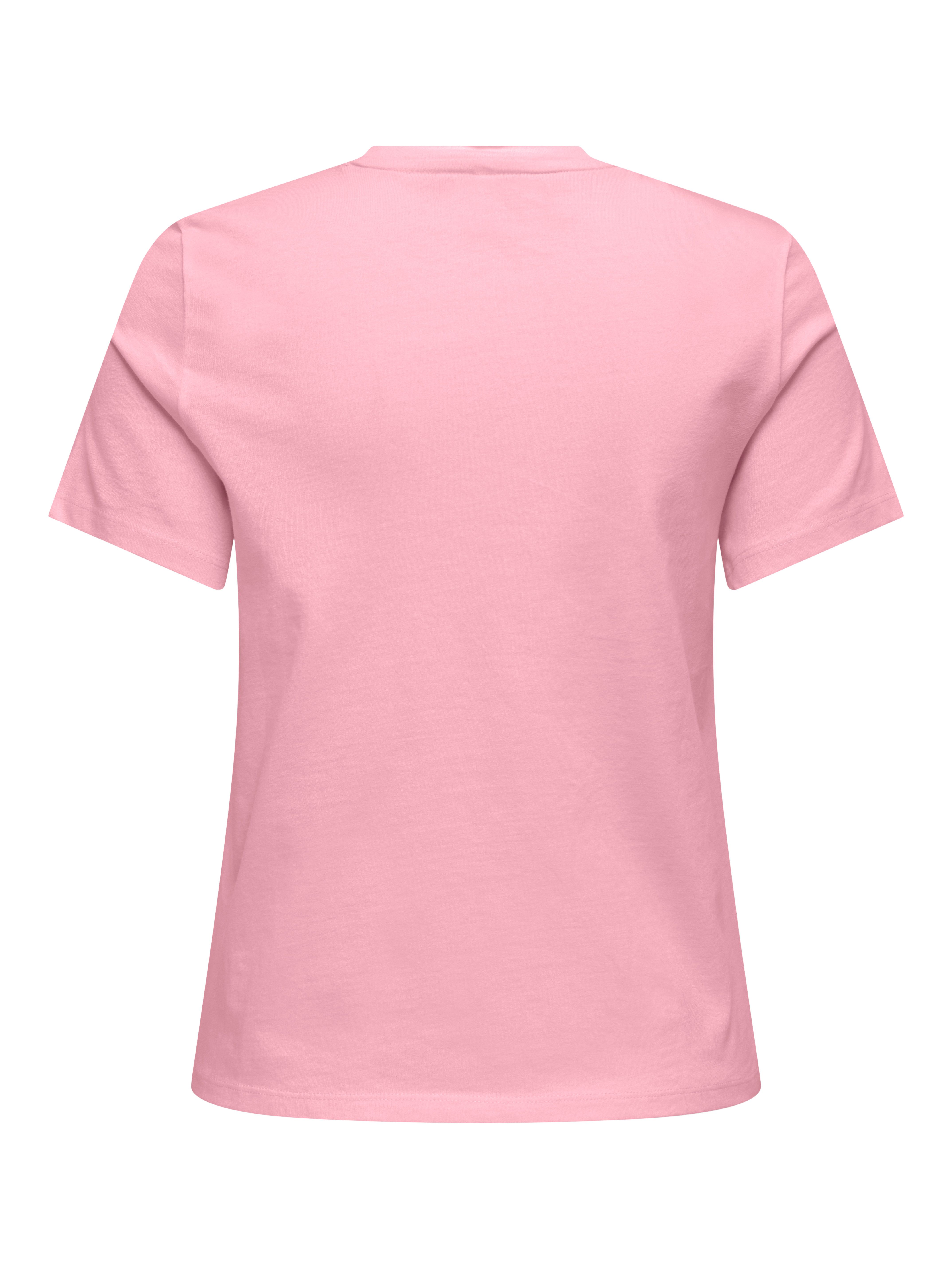 ONLY Kurzarmshirt ONLAMBERDINE S/S PRINT TOP BOX JRS Baumwolle, regular fit, Rundhals – Bild 3 von 4