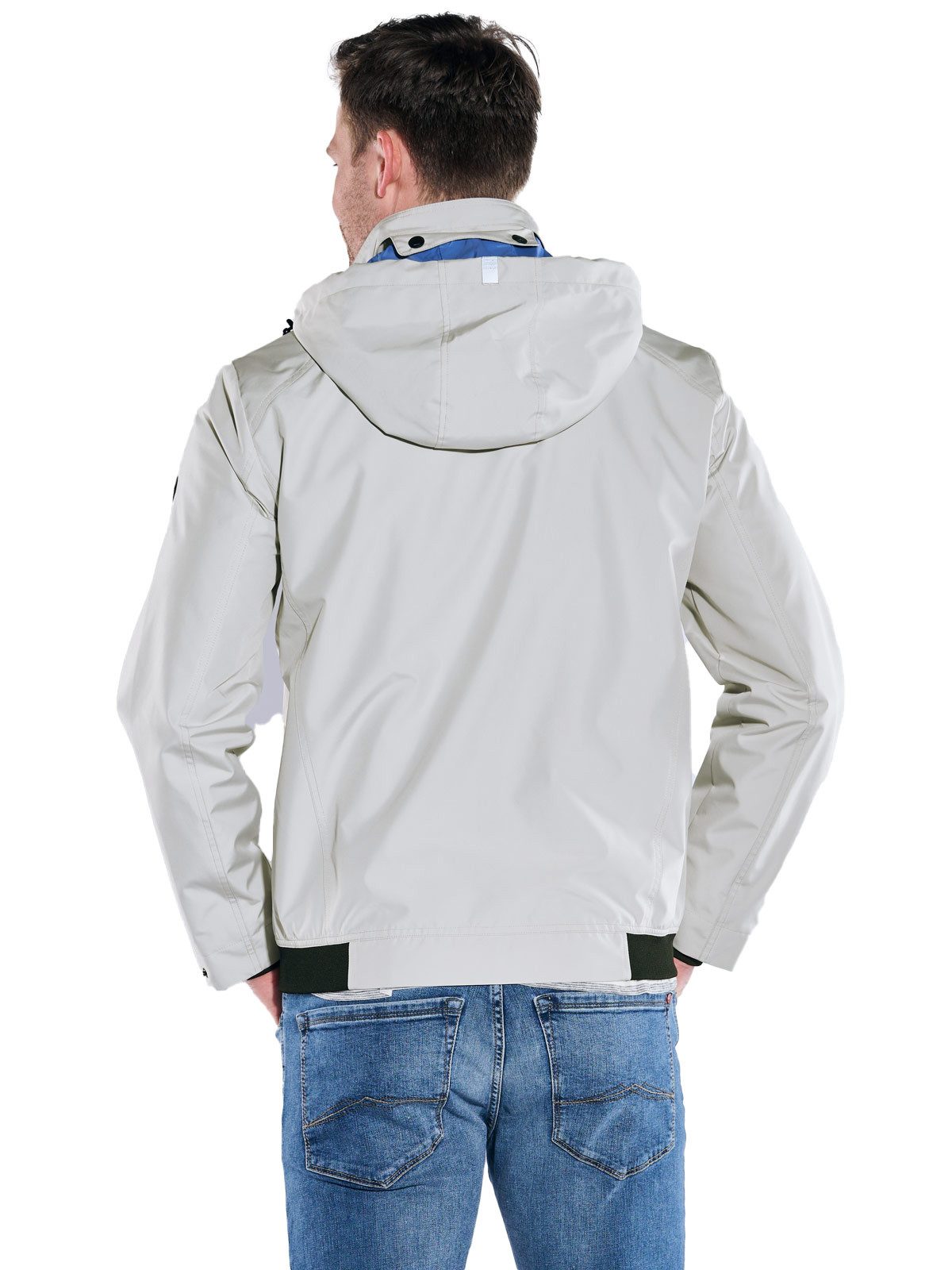 Engbers Kurzjacke Herren Funktionsjacke regular, Naturweiss