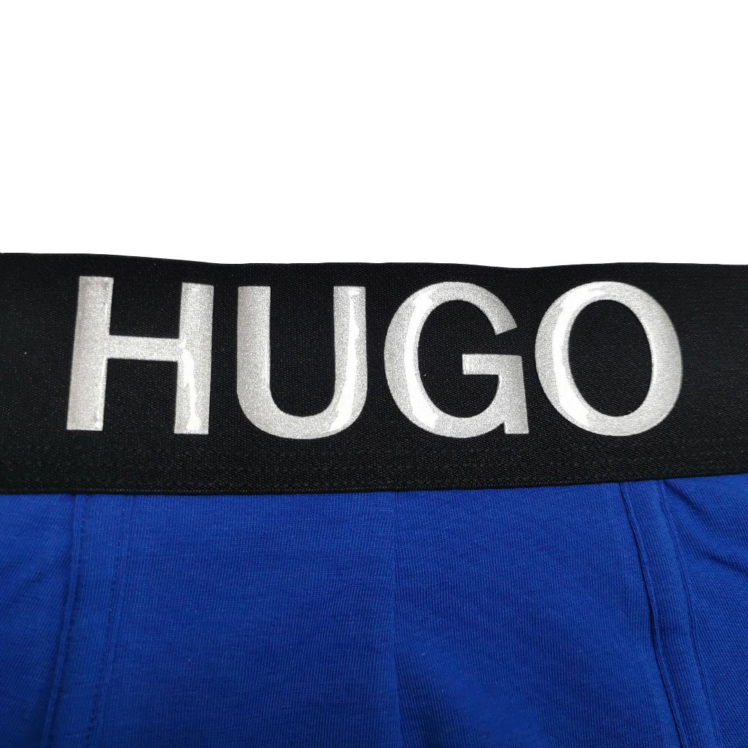 HUGO Trunk Trunk Silikon-Logo 430 mit großem bright (1-St) am blue Bund