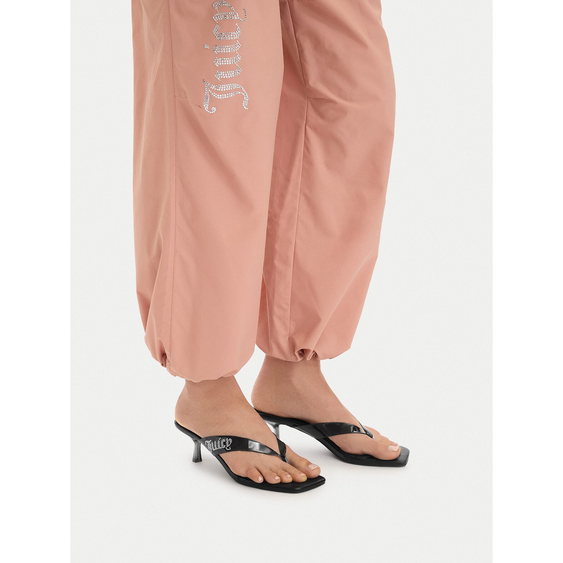 Juicy Couture Juicy Couture Damen-Flip-Flops, Schwarz Badepantolette