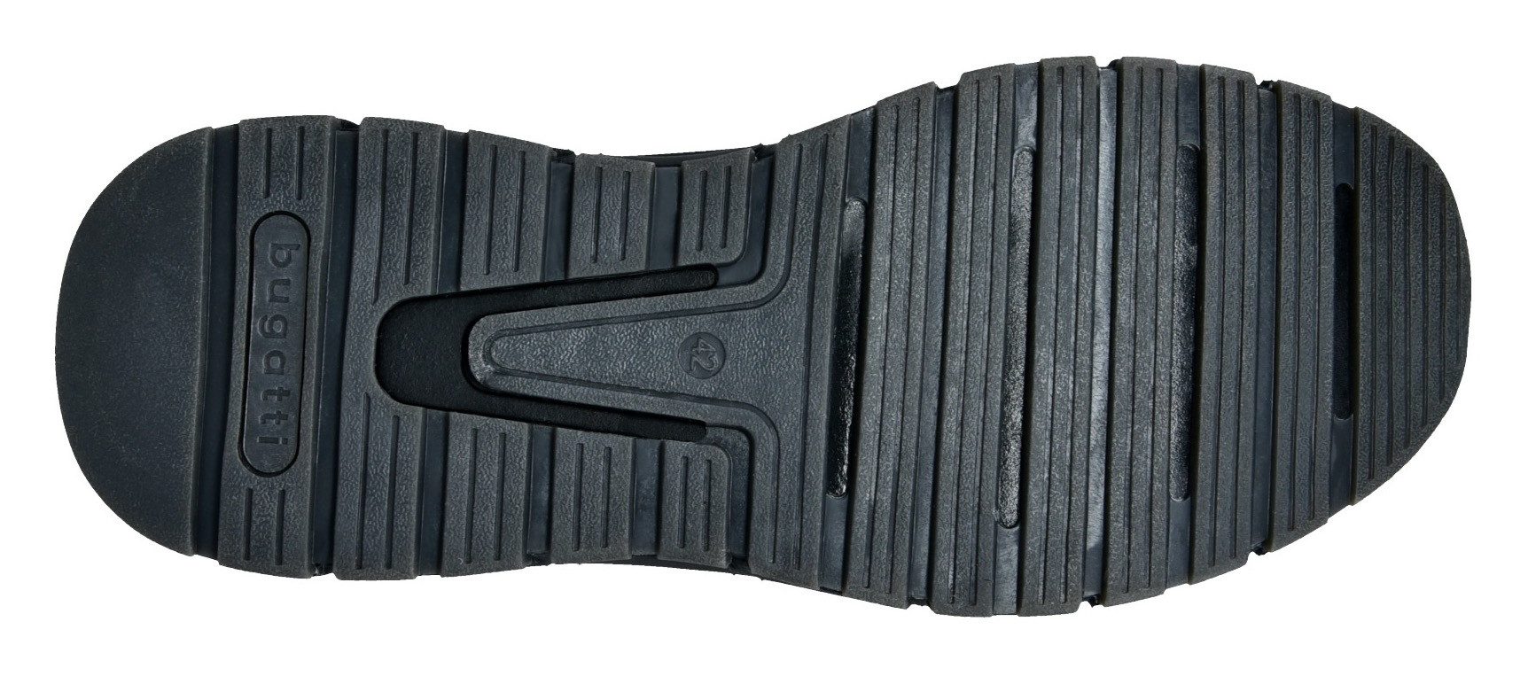 bugatti Sneaker Schnürschuh, Halbschuh, Freizeitschuh mit Profilsohle