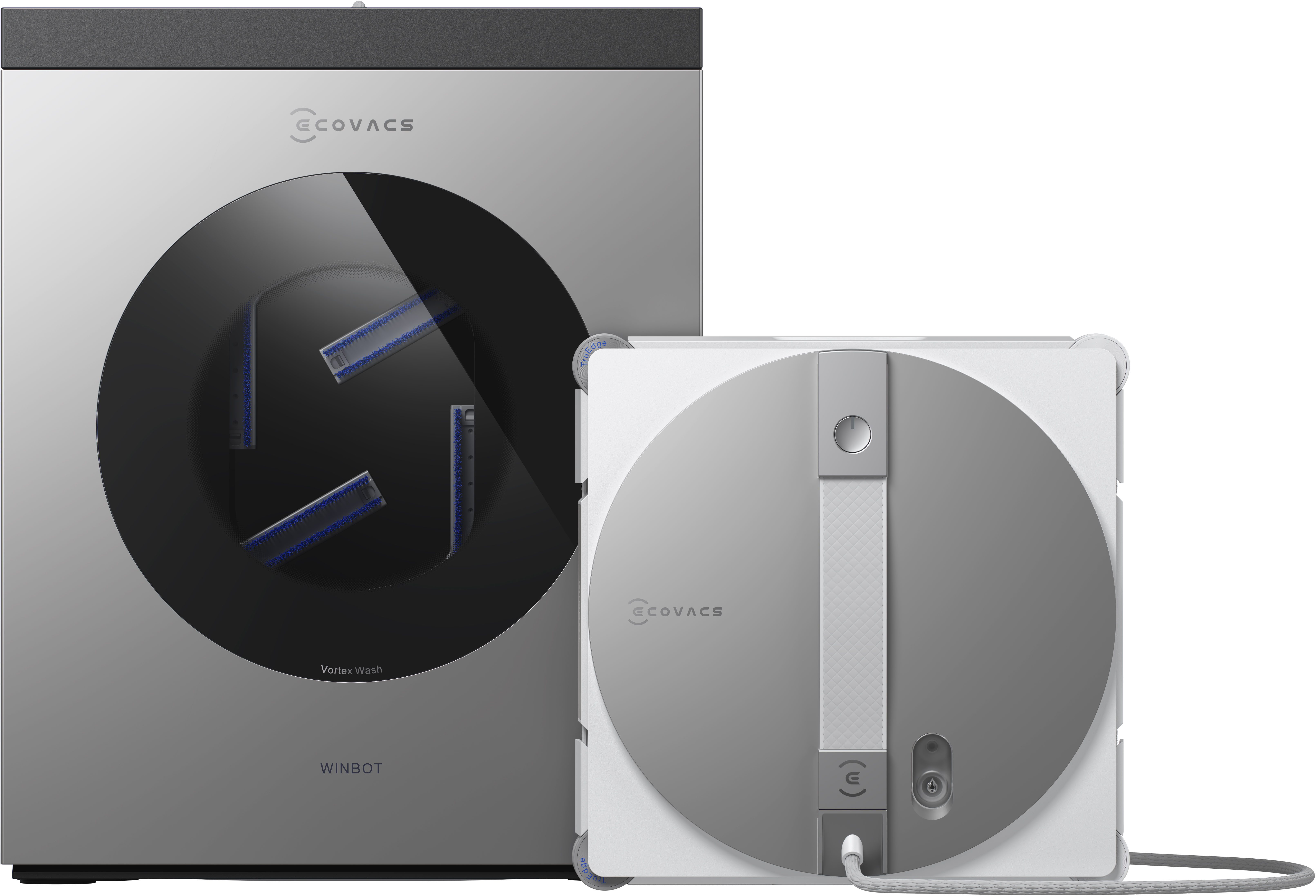 ECOVACS Fensterputzroboter WINBOT W3 OMNI, Vortex-Reinigungssystem