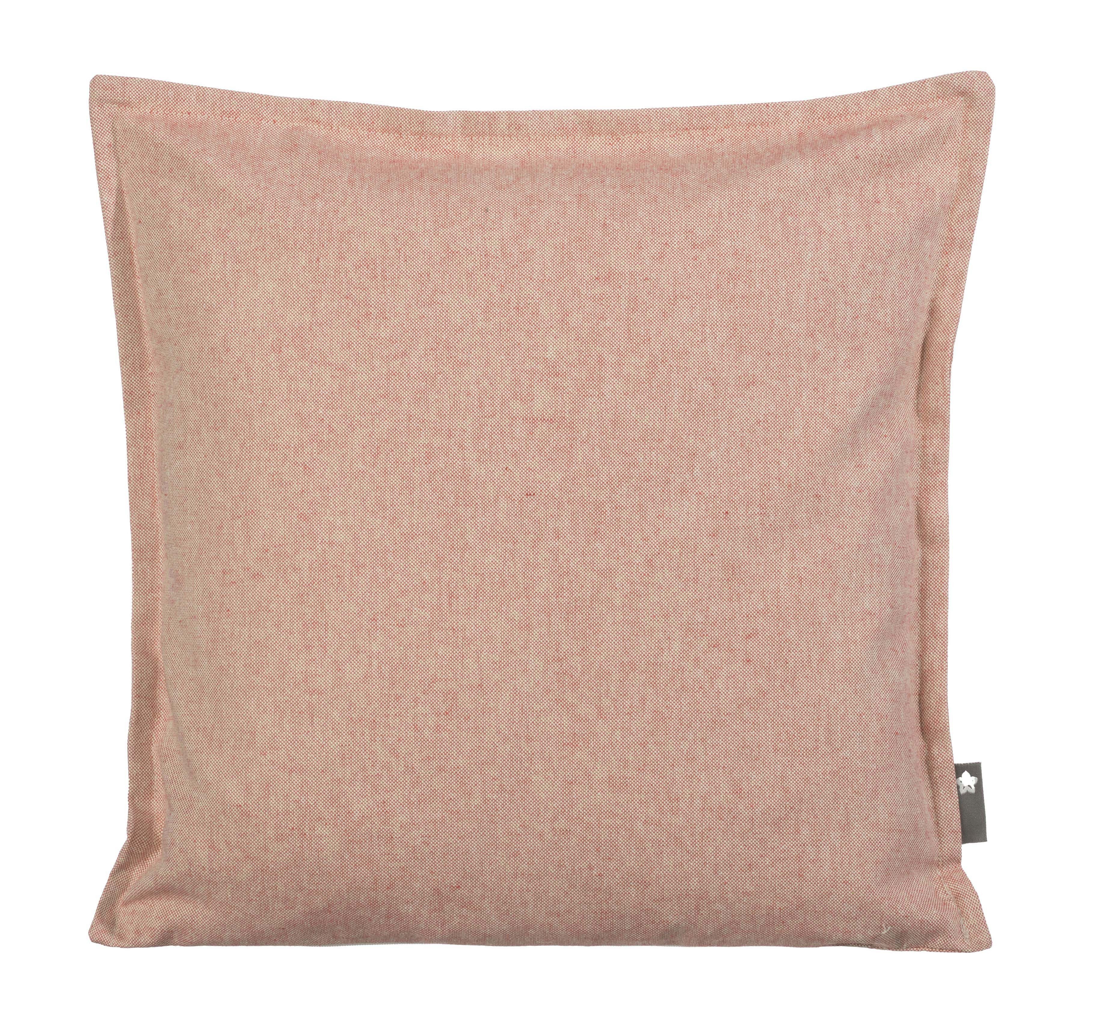 PICHLER Kissenhülle Melierte Baumwolle meliert Kissenhülle 2er Set 41 x 41 cm FARO Rechte, (2 Stück), Kissenbezug für Dekokissen Zierkissen Kissenhülle