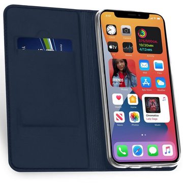 CoolGadget Handyhülle Magnet Case Handy Tasche für Apple iPhone 12 / 12 Pro 6.1 Zoll, Hülle Klapphülle Slim Cover für iPhone 12, iPhone 12 Pro Schutzhülle