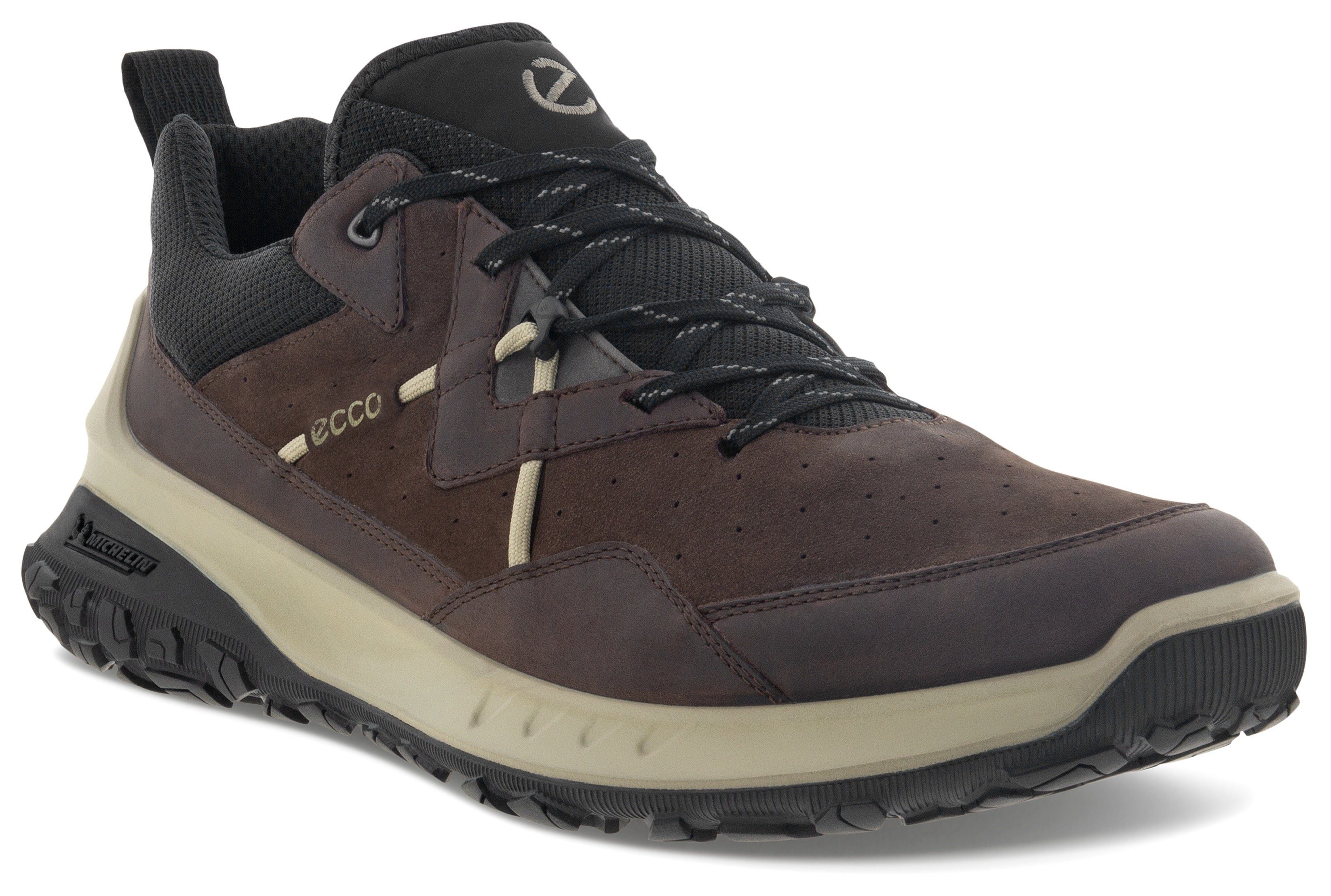 Ecco ULT-TRN Sneaker Michelin-Laufsohle mit profilierter dunkelbraun M