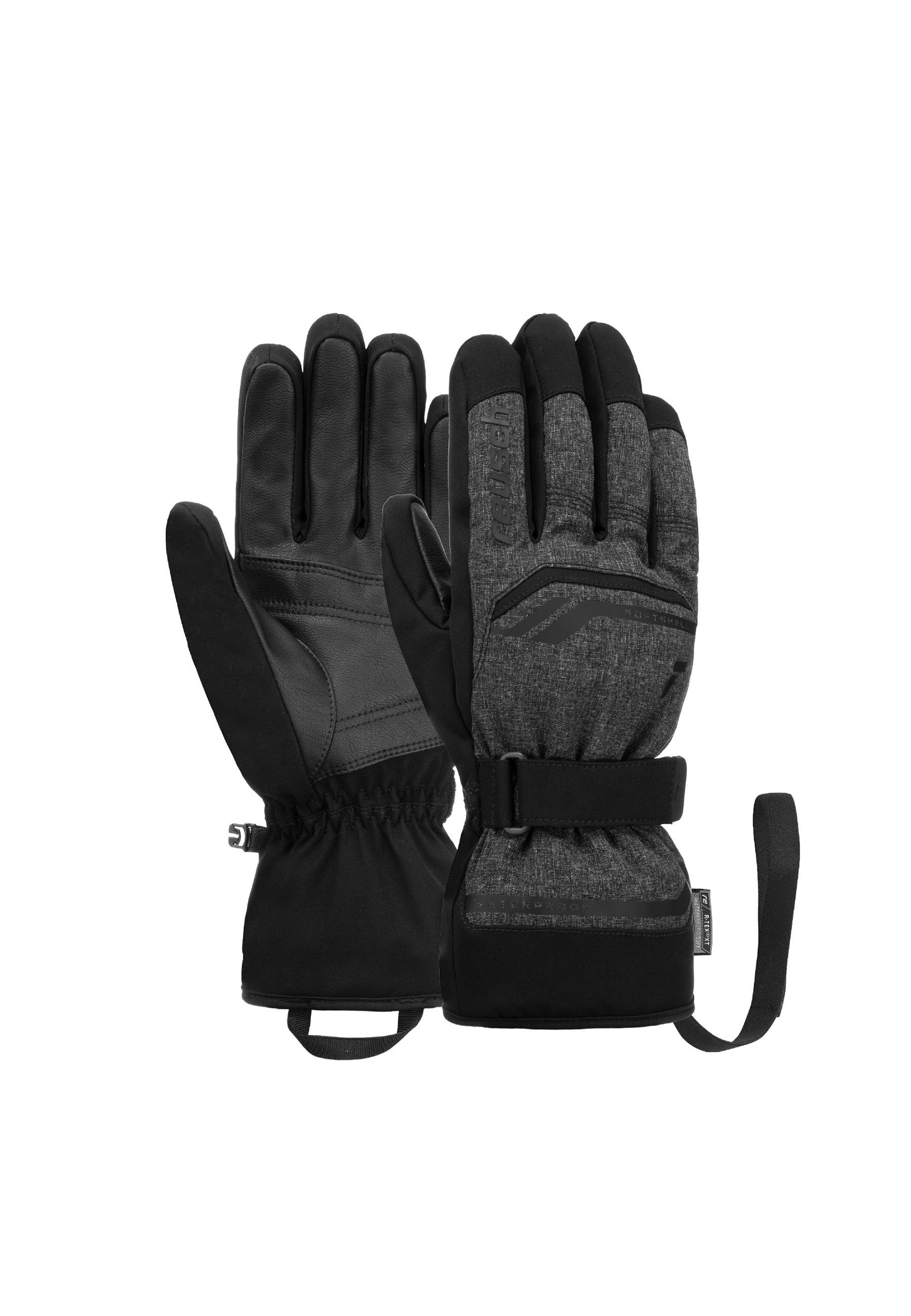 Skihandschuhe warm, sehr und R-TEX® dunkelgrau-schwarz atmungsaktiv Primus XT Reusch wasserdicht