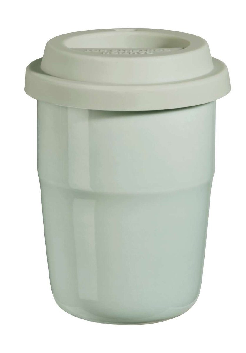 ASA SELECTION Кружки cup & go Термокружка mint Deckel mint 0,2 l, Porzellan / Silikon, Geschirr