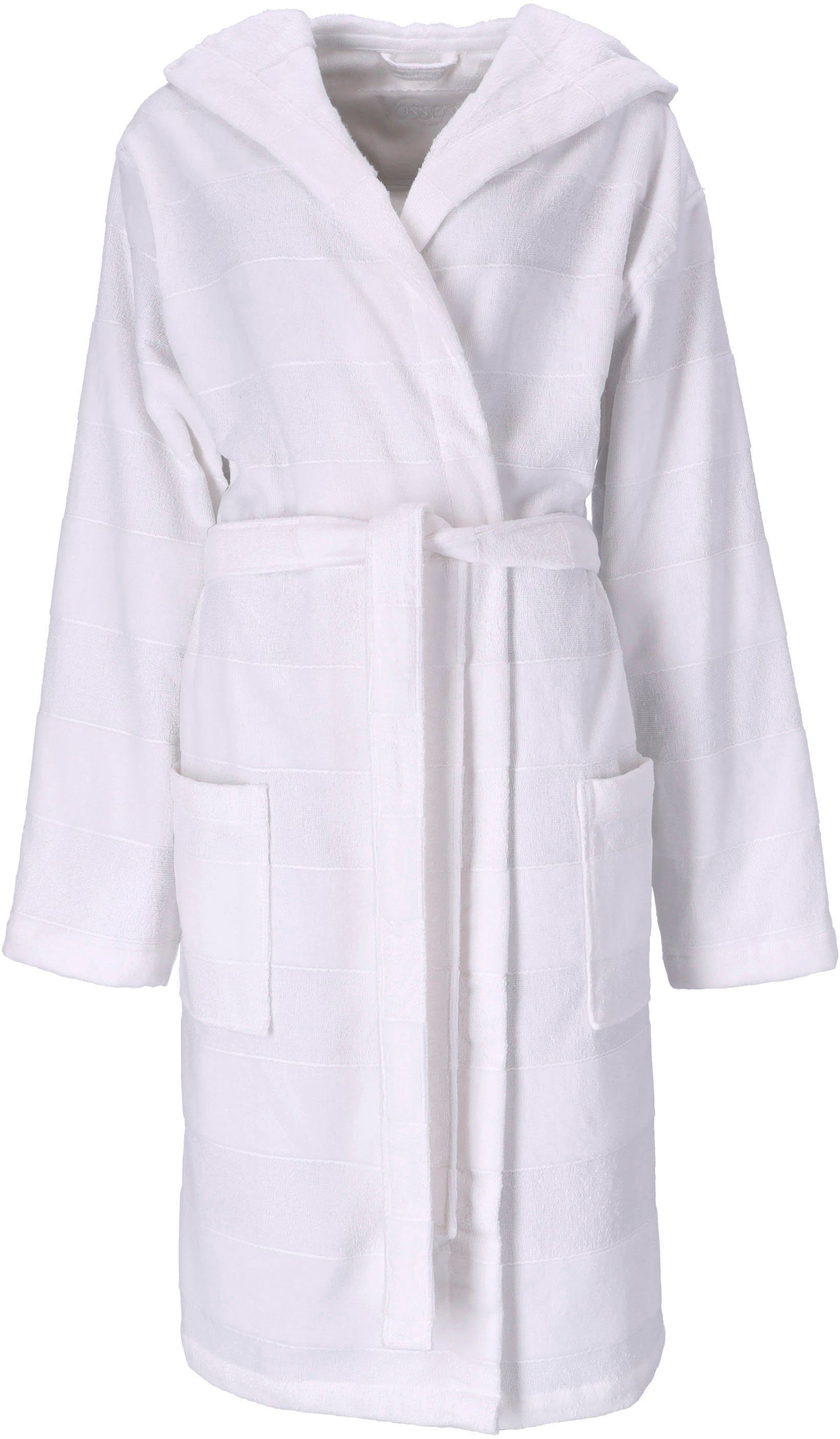 Vossen Unisex-Bademantel Santiago, ideal für Sauna & Spa, Hotelbademantel, günstig online kaufen