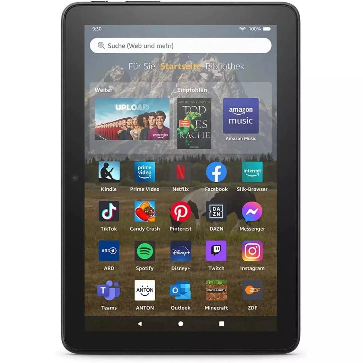 Amazon Amazon Fire HD 8-Tablet (2022) / 8-Zoll-HD-Display - 32 GB - Schwarz  Tablet