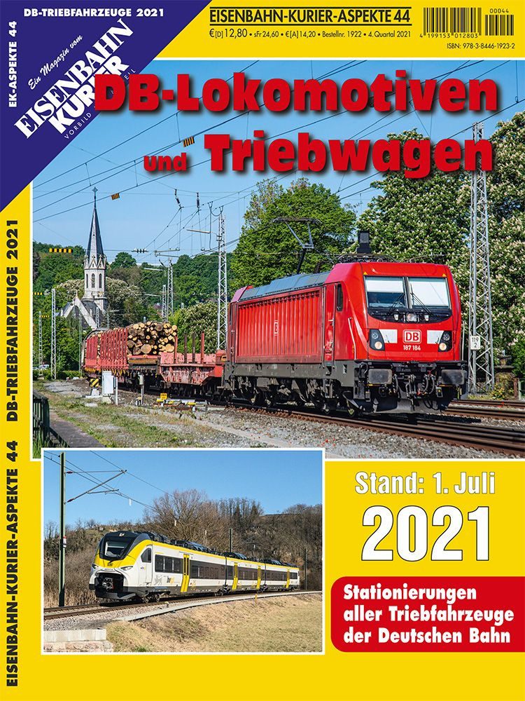 DB-Lokomotiven und Triebwagen - Stand 1. Juli 2021 Stationierungen all / diverse, Stationierungen aller Triebfahrzeuge der Deutschen Bahn