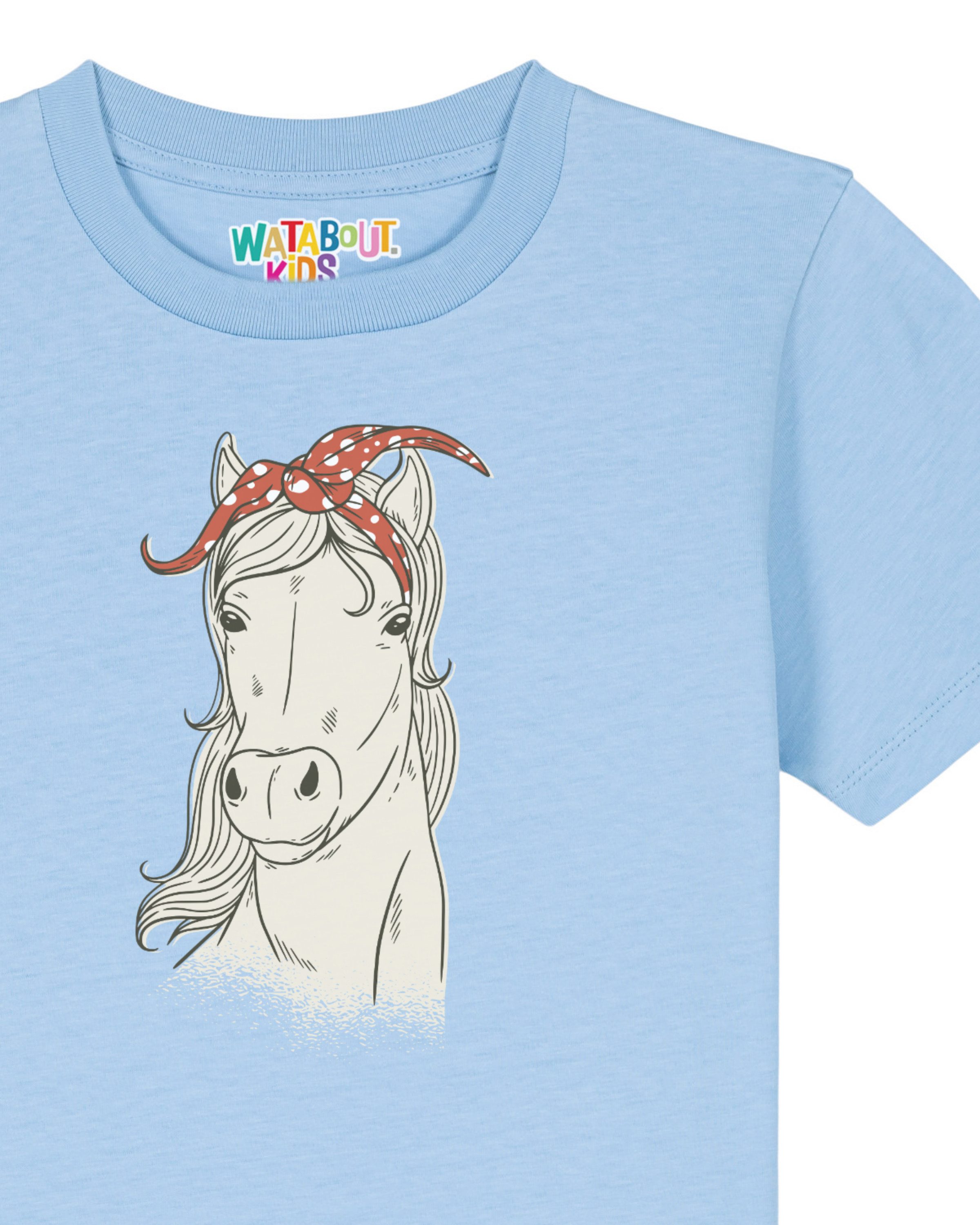wat? Apparel T-Shirt Pferd