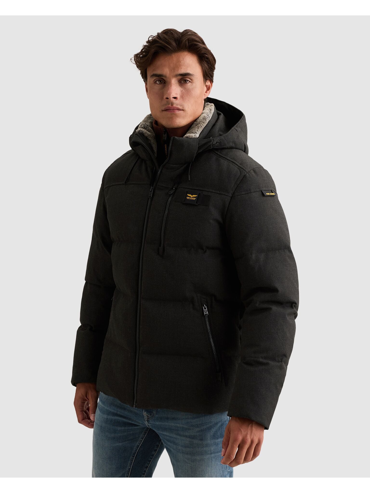 PME LEGEND Steppjacke Taschen mit Reißverschluss