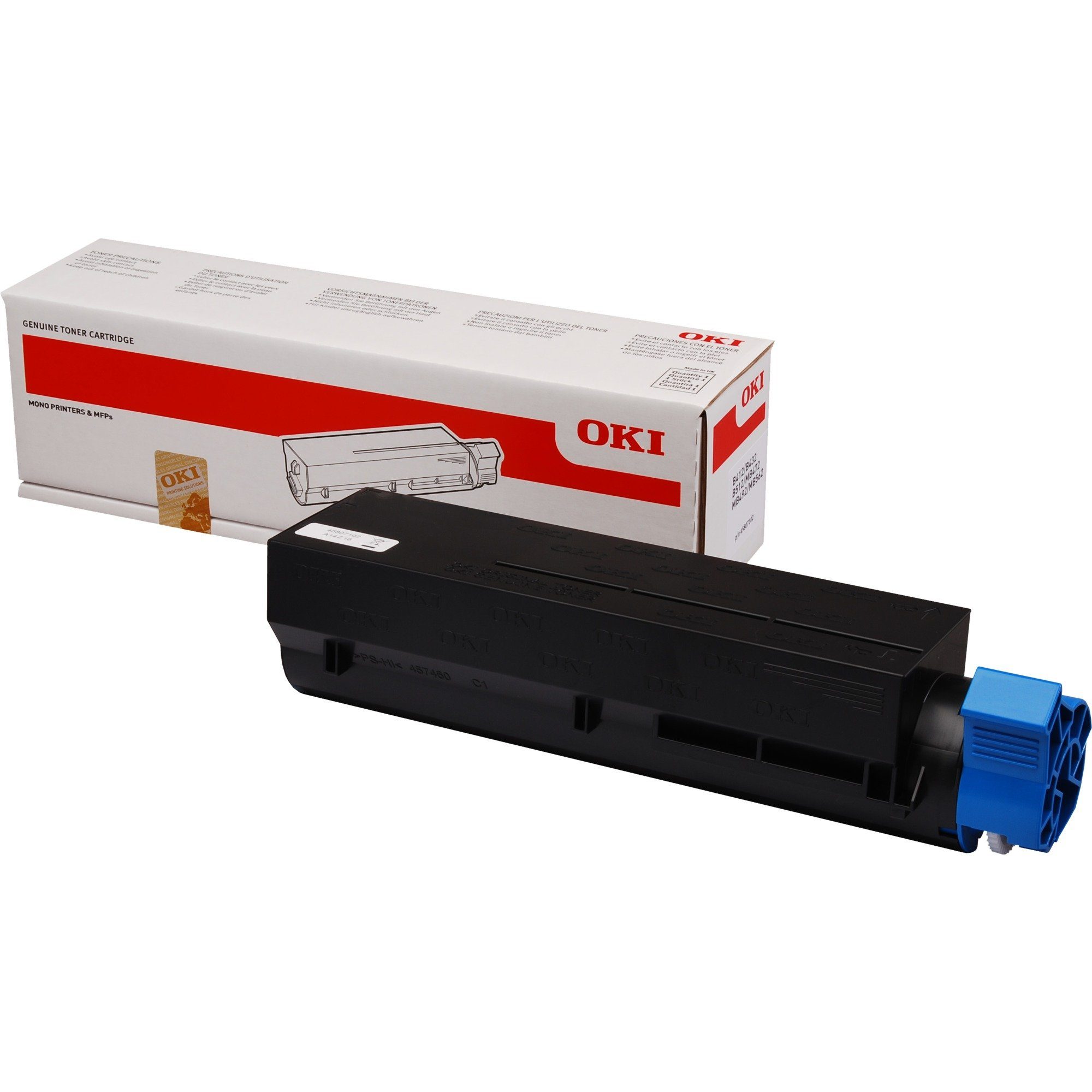 OKI Tonerkartusche OKI Toner schwarz 45807102