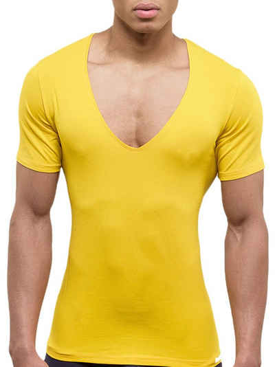 Doreanse Underwear V-Shirt Deep V-Neck T-Shirt, V-Ausschnitt Business Unterhemd DA2820
