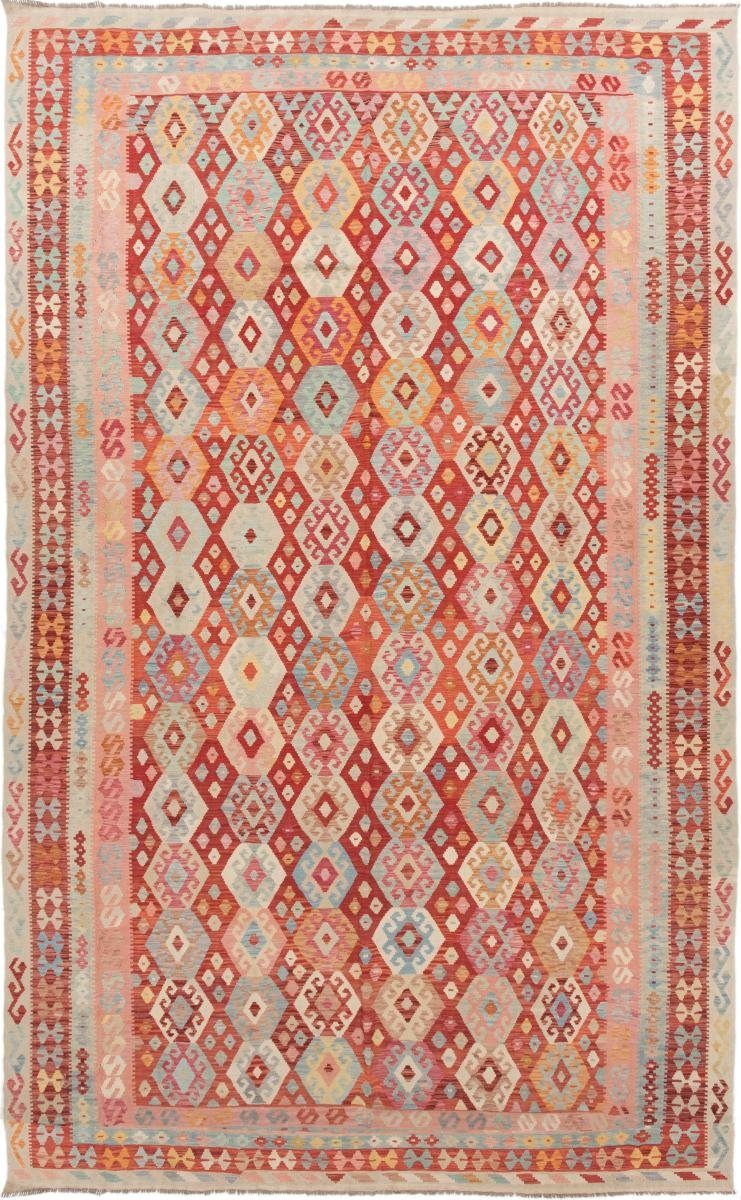 Orientteppich Kelim Afghan 308x492 Handgewebter Orientteppich, Nain Trading, rechteckig, Höhe: 3 mm
